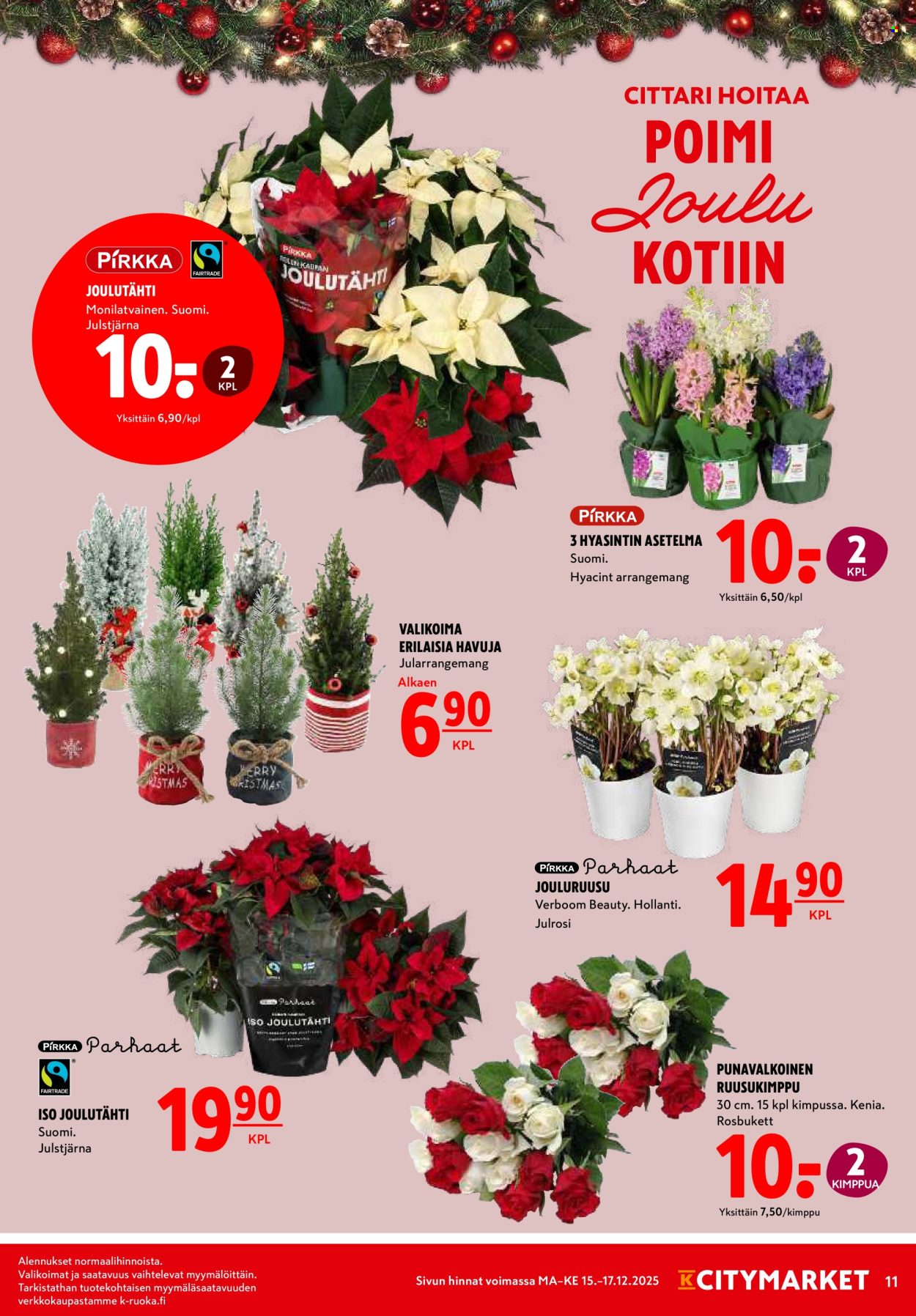 K-citymarket tarjoukset - 15.12.2025 - 26.12.2025. Sivu 11