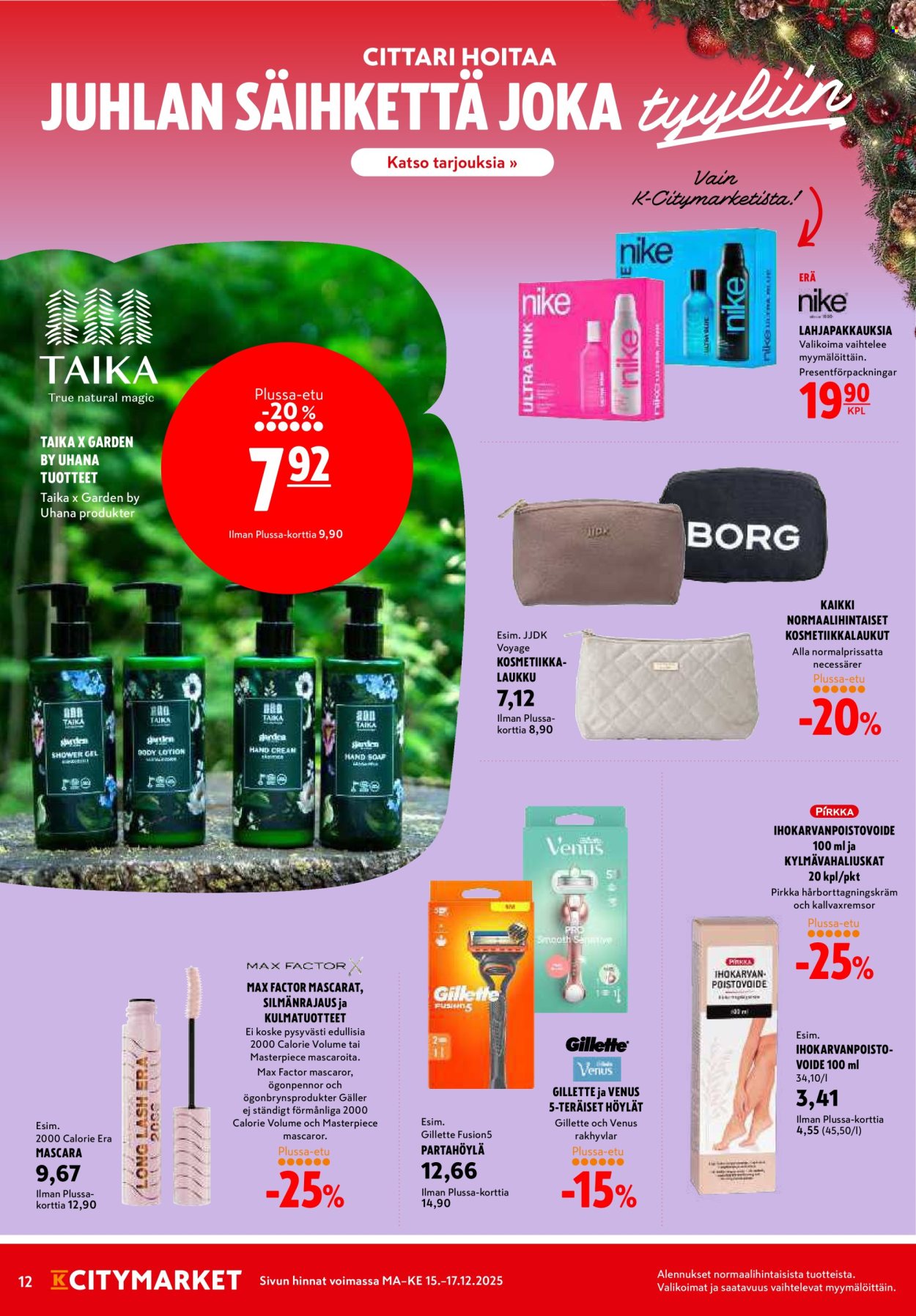 K-citymarket tarjoukset - 15.12.2025 - 26.12.2025. Sivu 12