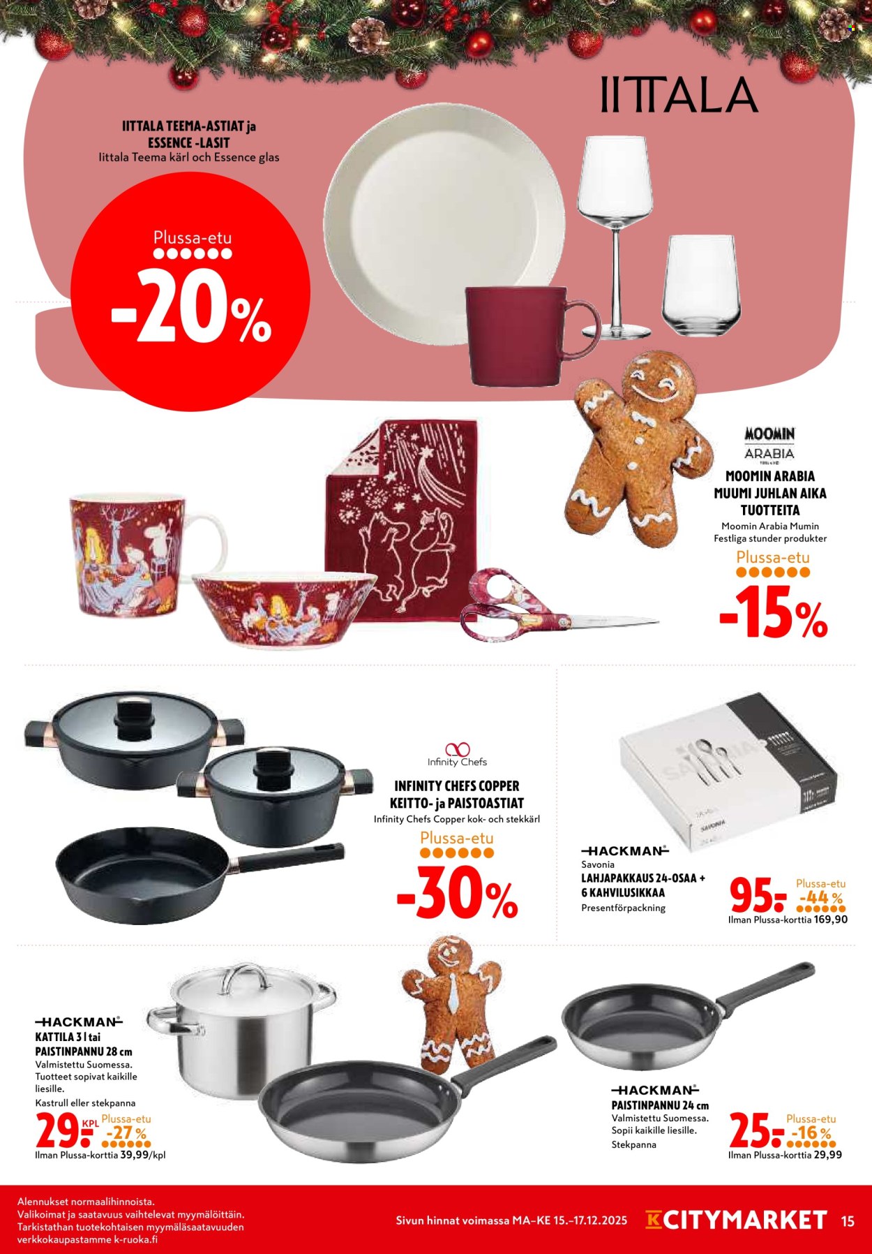 K-citymarket tarjoukset - 15.12.2025 - 26.12.2025. Sivu 15