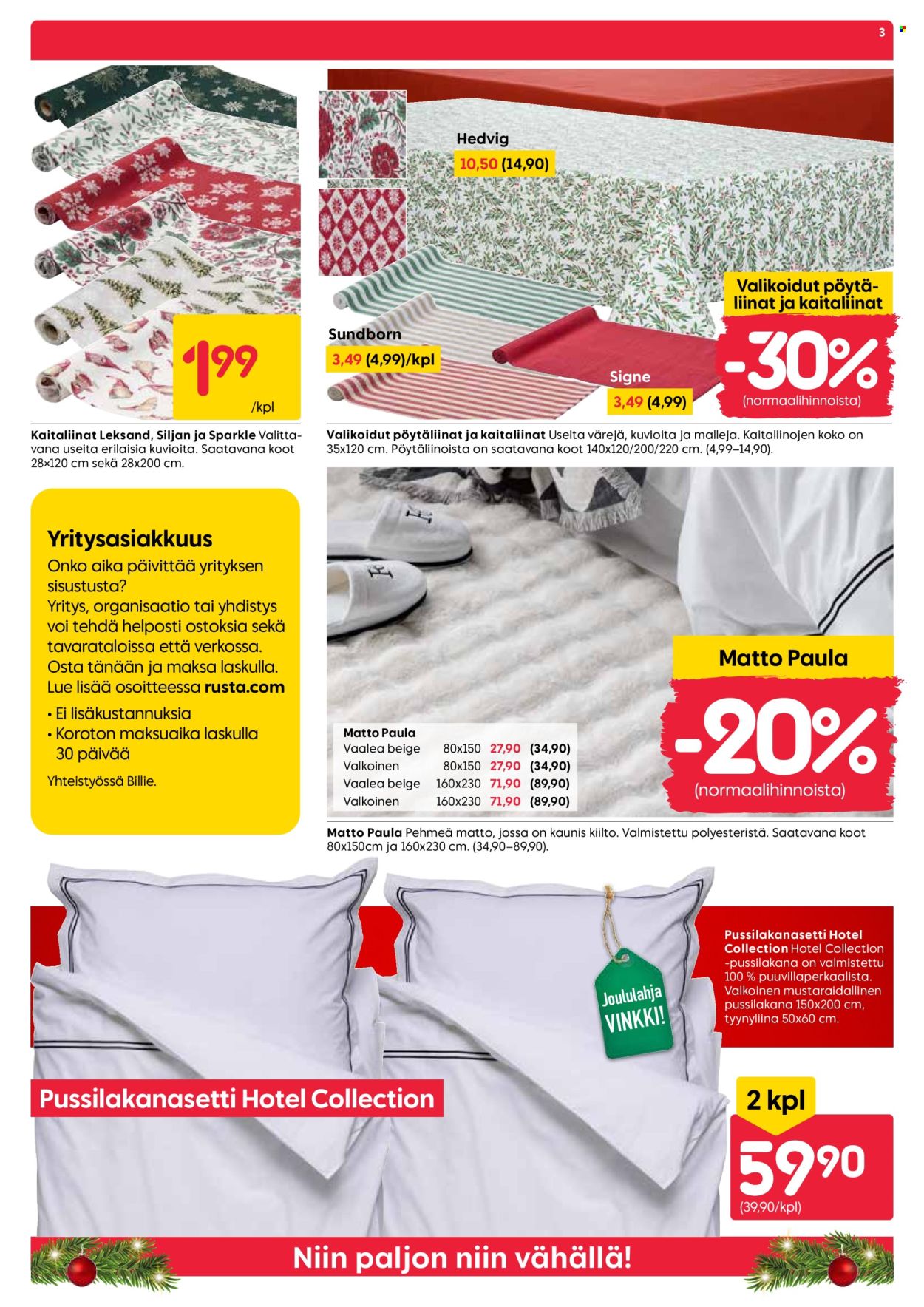 Rusta tarjoukset - 15.12.2025 - 23.12.2025. Sivu 3