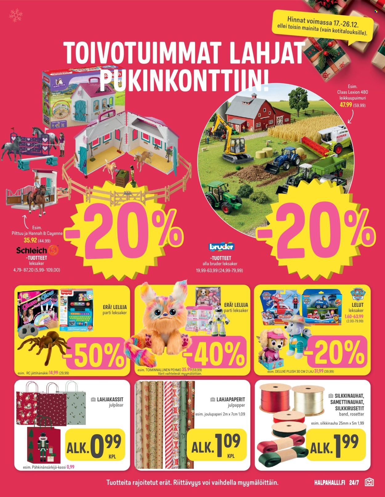 HalpaHalli tarjoukset - 17.12.2025 - 26.12.2025. Sivu 11