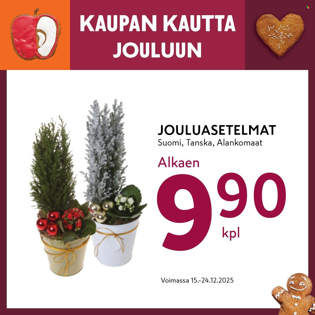 K-market tarjoukset - 15.12.2025 - 24.12.2025. Sivu 6