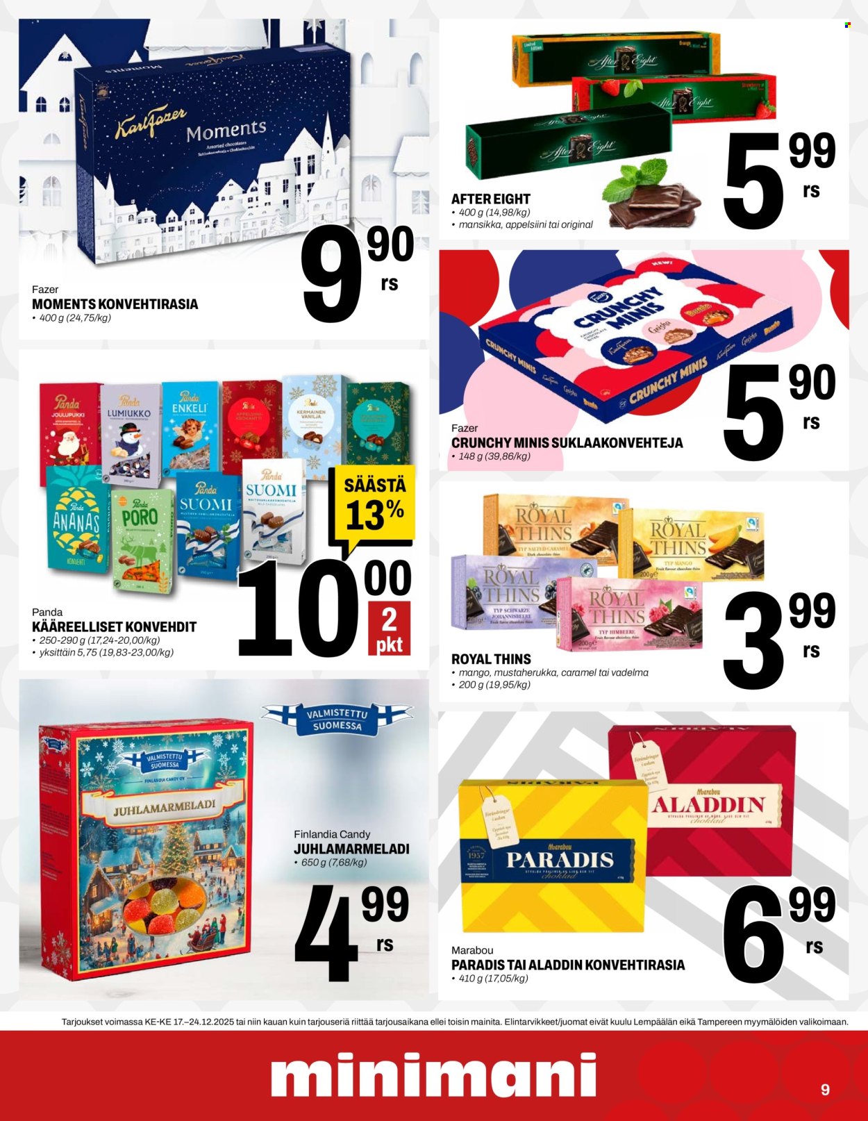 Minimani tarjoukset - 17.12.2025 - 24.12.2025. Sivu 9