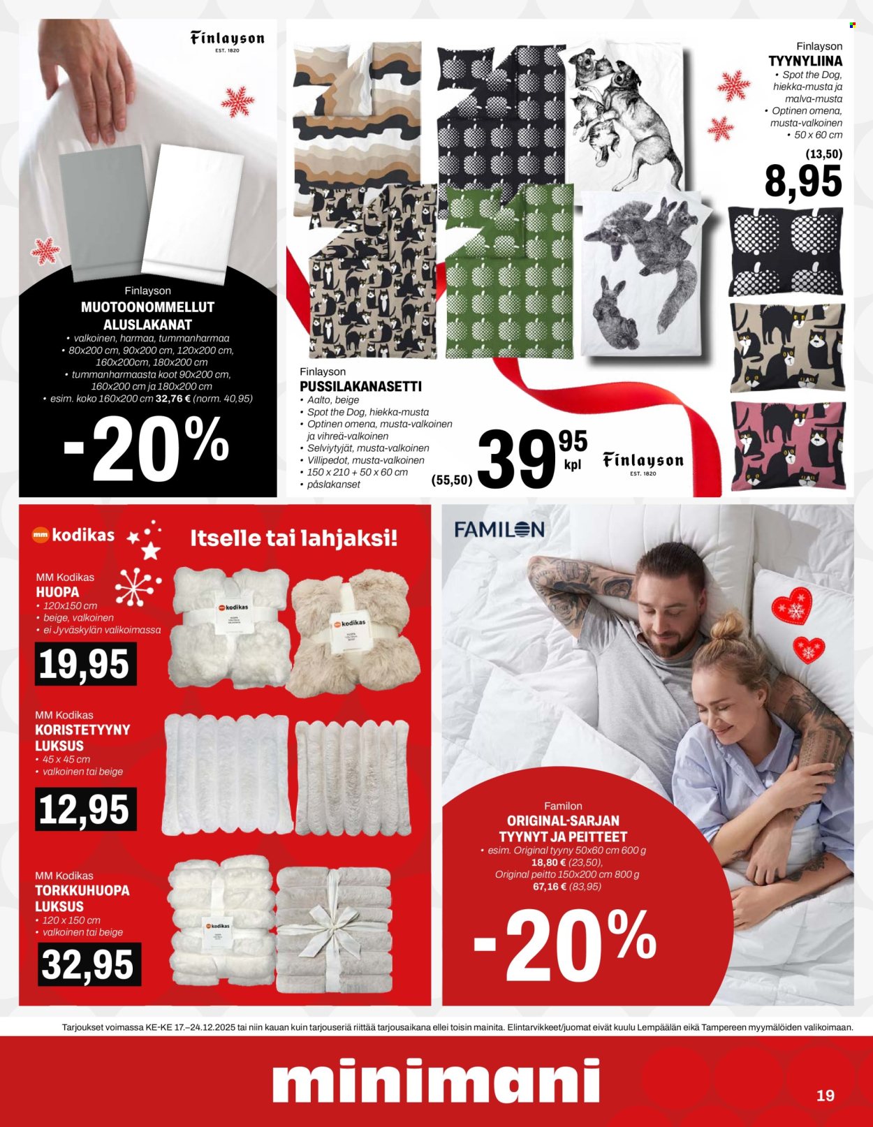 Minimani tarjoukset - 17.12.2025 - 24.12.2025. Sivu 19