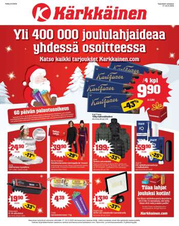 Kärkkäinen tarjoukset  - 17.12.2025 - 23.12.2025.