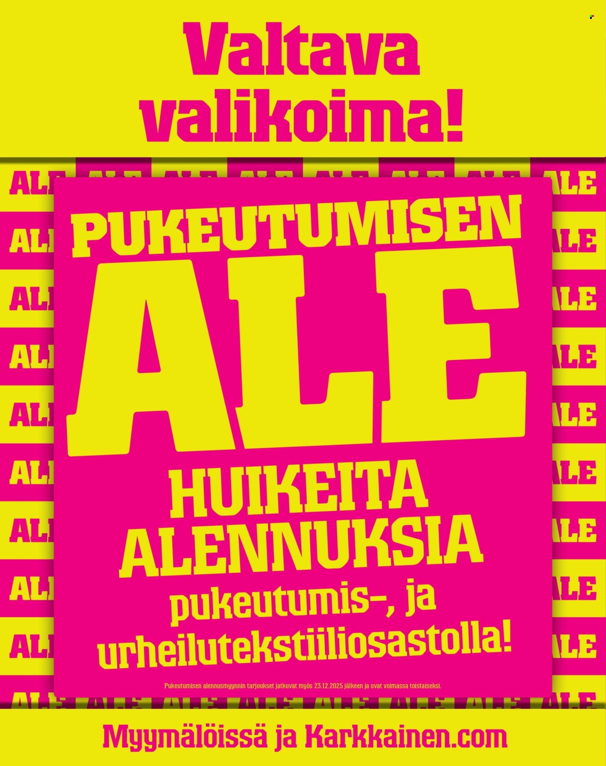 Kärkkäinen tarjoukset - 17.12.2025 - 23.12.2025. Sivu 2