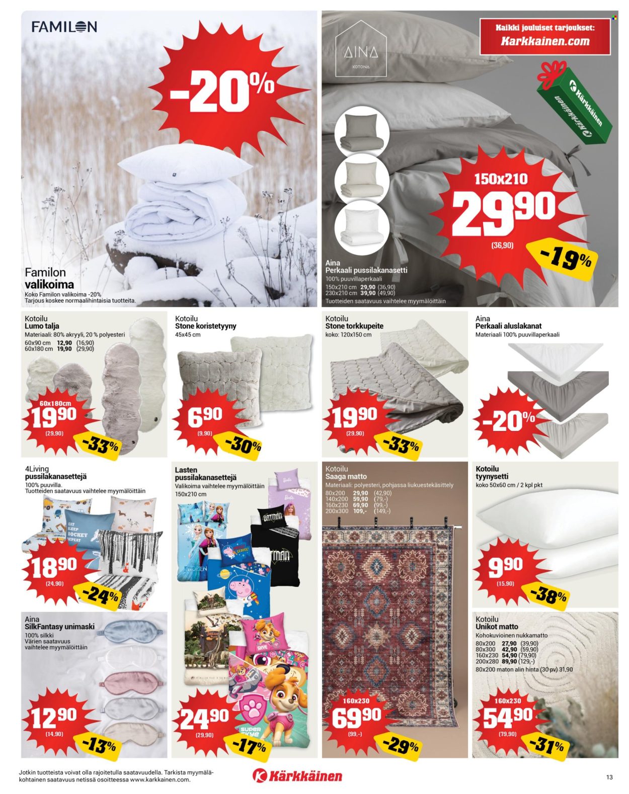 Kärkkäinen tarjoukset - 17.12.2025 - 23.12.2025. Sivu 13