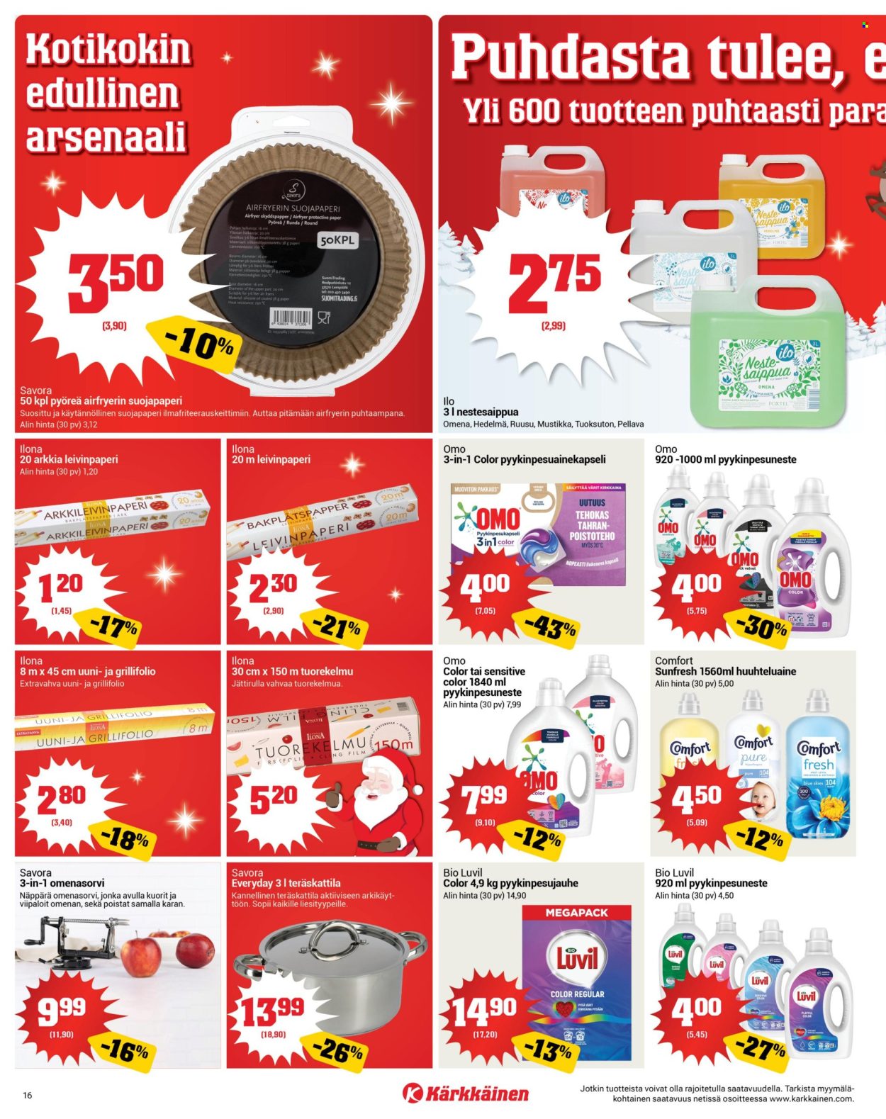 Kärkkäinen tarjoukset - 17.12.2025 - 23.12.2025. Sivu 16