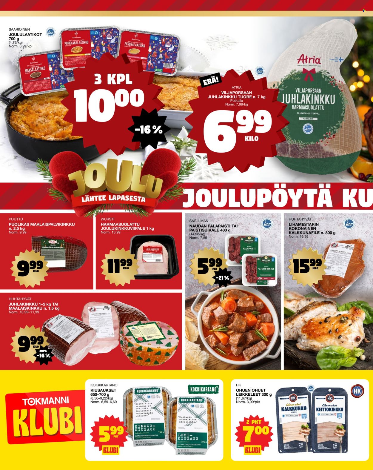 Tokmanni tarjoukset - 18.12.2025 - 26.12.2025. Sivu 2