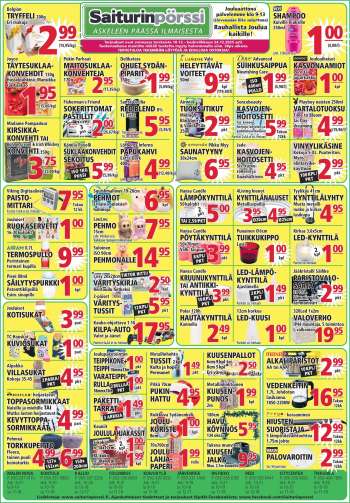 Saiturinpörssi tarjoukset  - 18.12.2025 - 24.12.2025.
