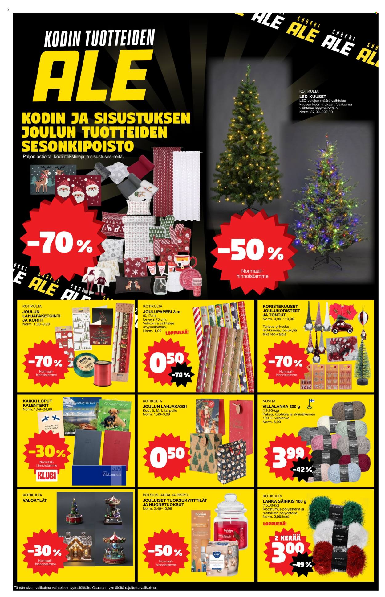 Tokmanni tarjoukset - 22.12.2025 - 31.12.2025. Sivu 2