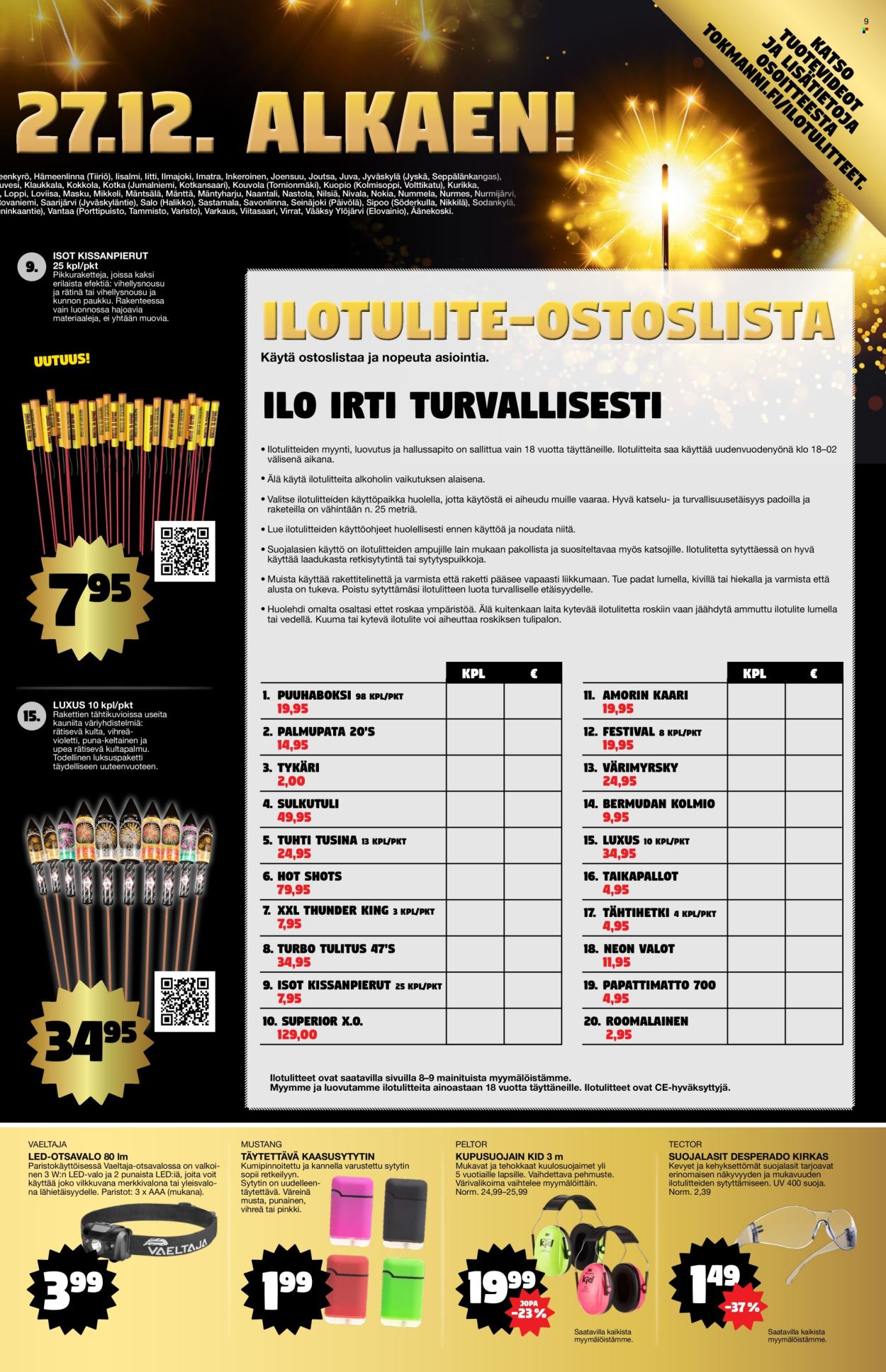 Tokmanni tarjoukset - 22.12.2025 - 31.12.2025. Sivu 9