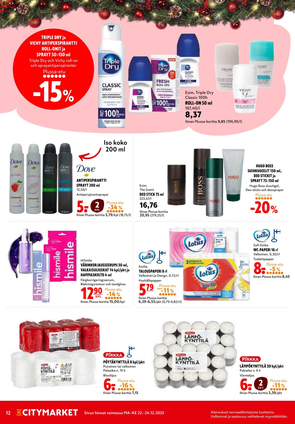 K-citymarket tarjoukset - 22.12.2025 - 26.12.2025. Sivu 12