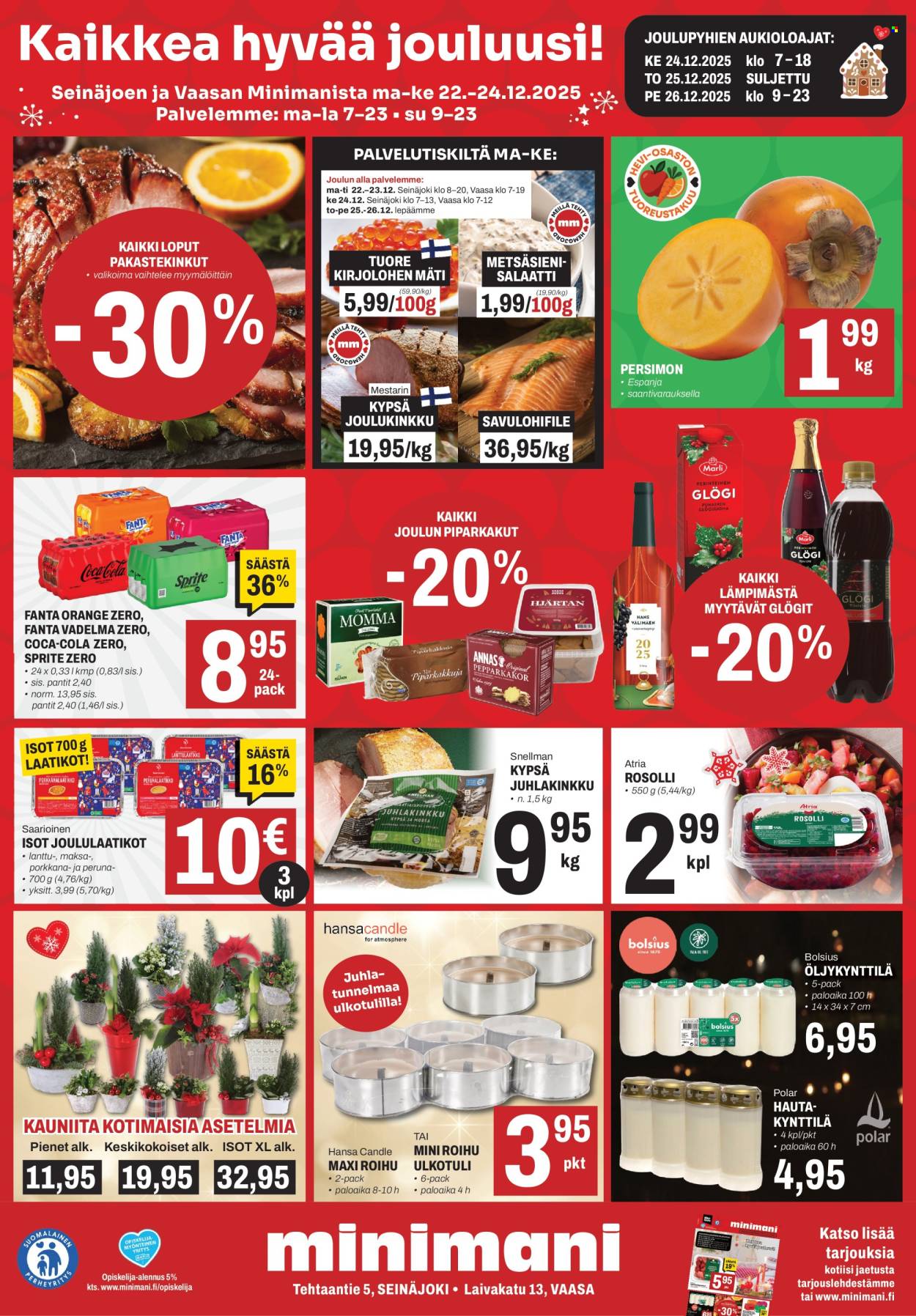 Minimani tarjoukset - 22.12.2025 - 24.12.2025. Sivu 1