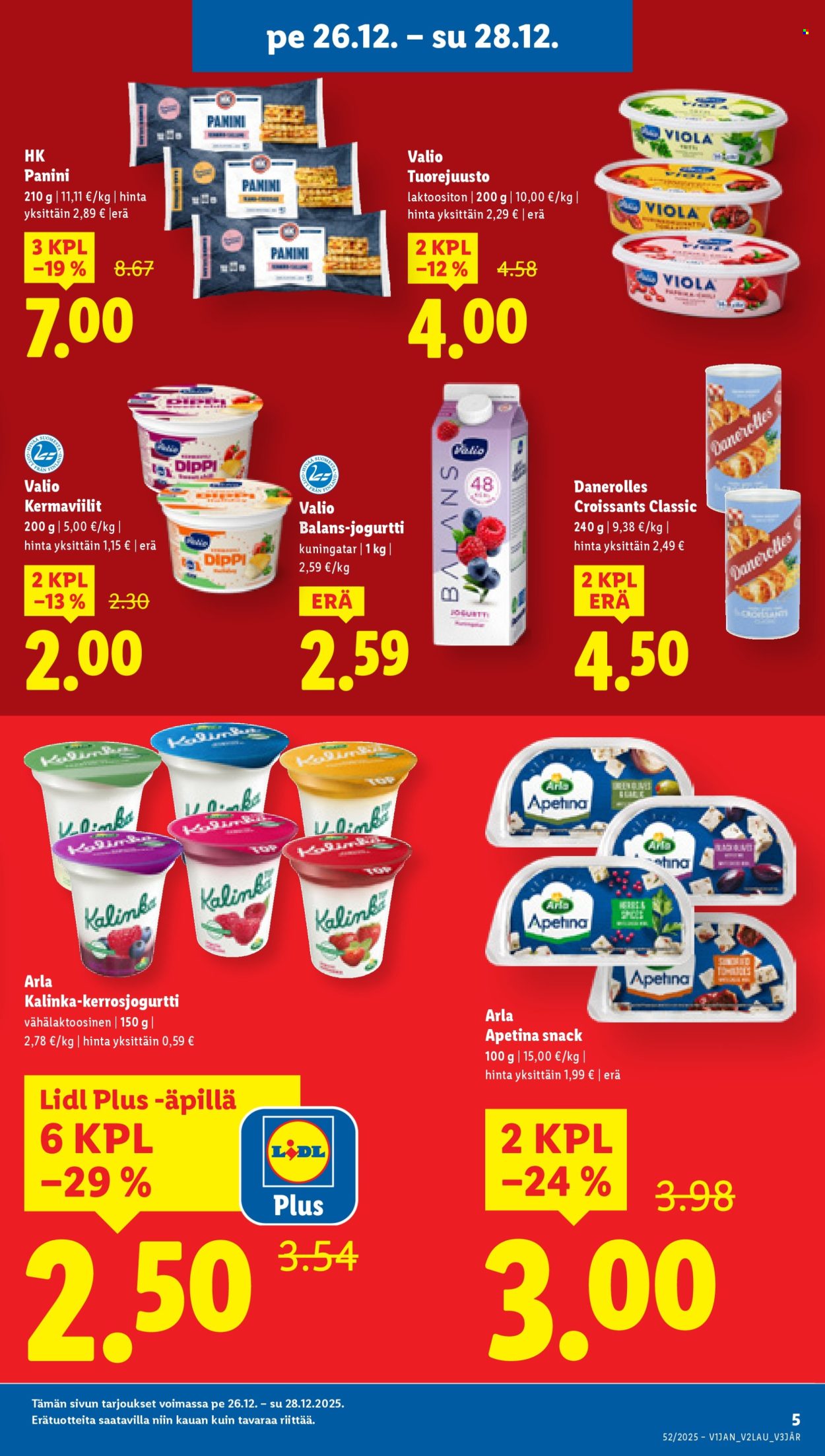 Lidl tarjoukset - 26.12.2025 - 31.12.2025. Sivu 5
