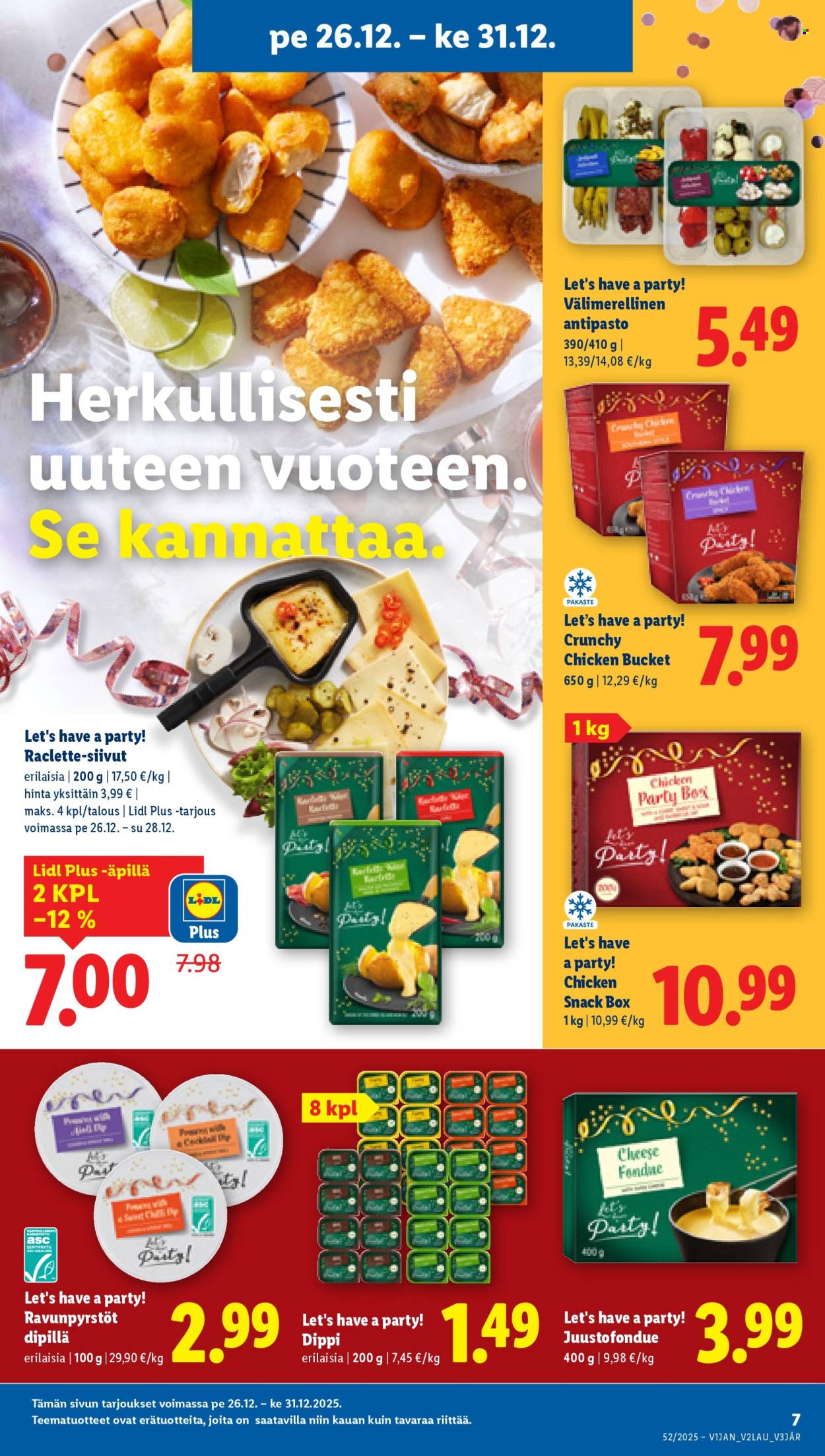 Lidl tarjoukset - 26.12.2025 - 31.12.2025. Sivu 7