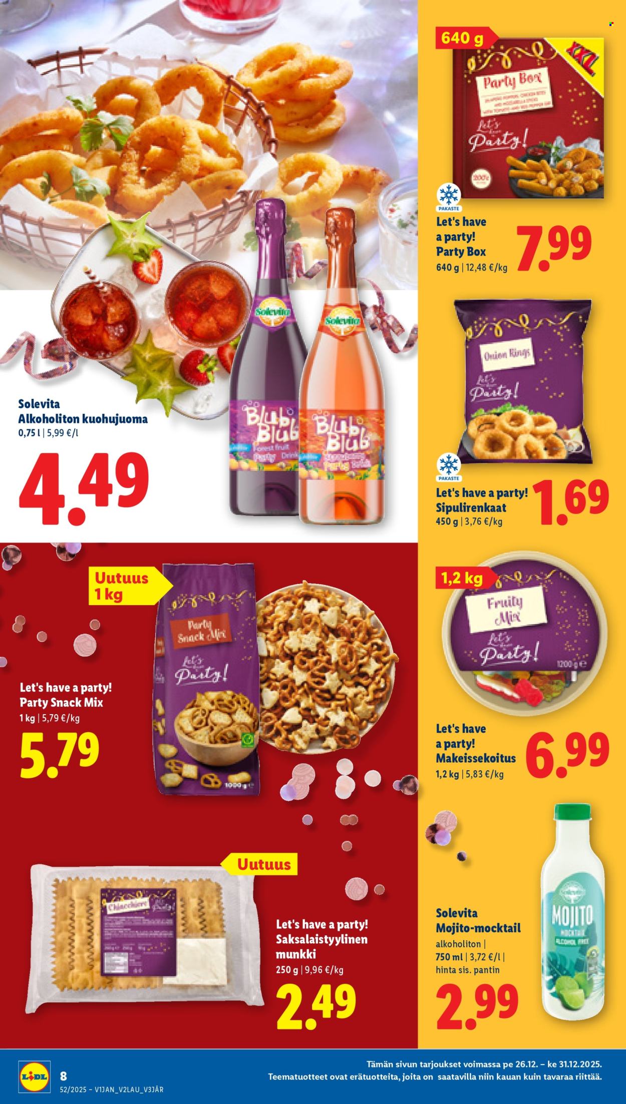 Lidl tarjoukset - 26.12.2025 - 31.12.2025. Sivu 8