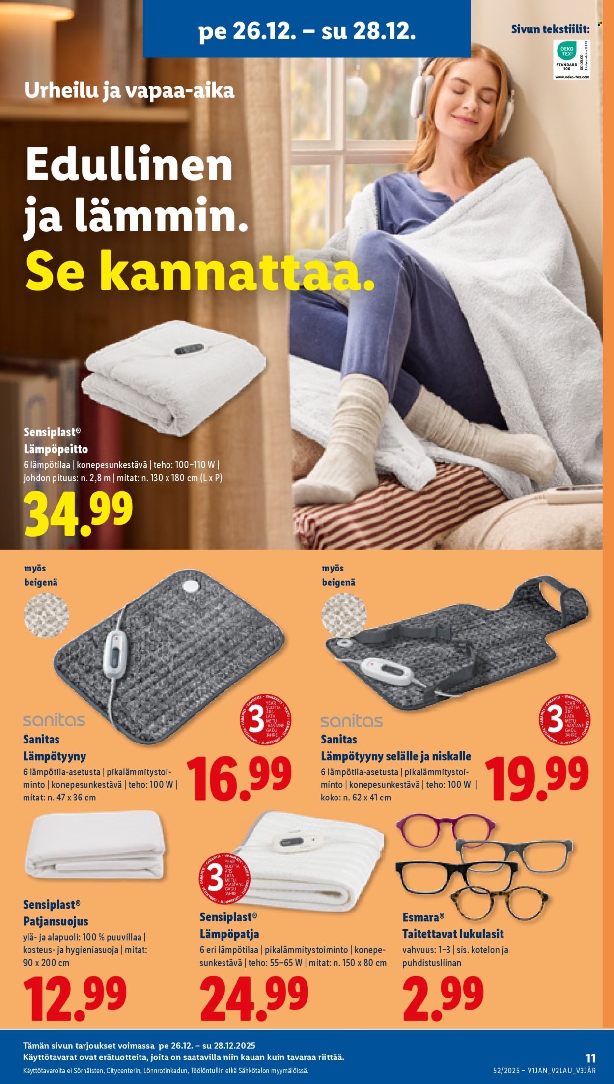 Lidl tarjoukset - 26.12.2025 - 31.12.2025. Sivu 11