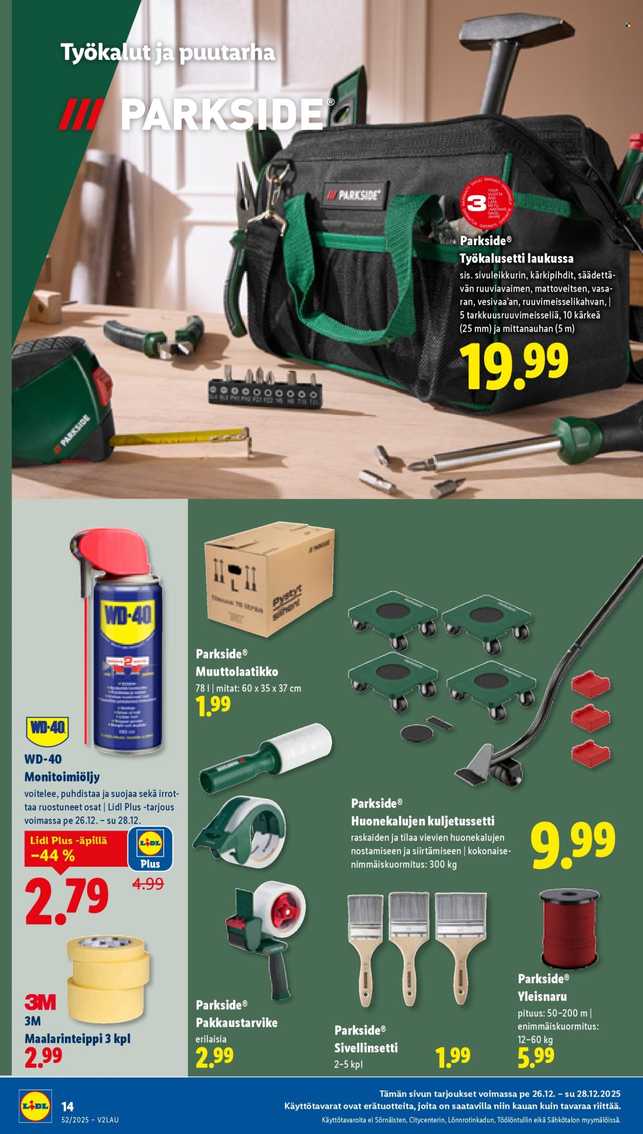 Lidl tarjoukset - 26.12.2025 - 31.12.2025. Sivu 14