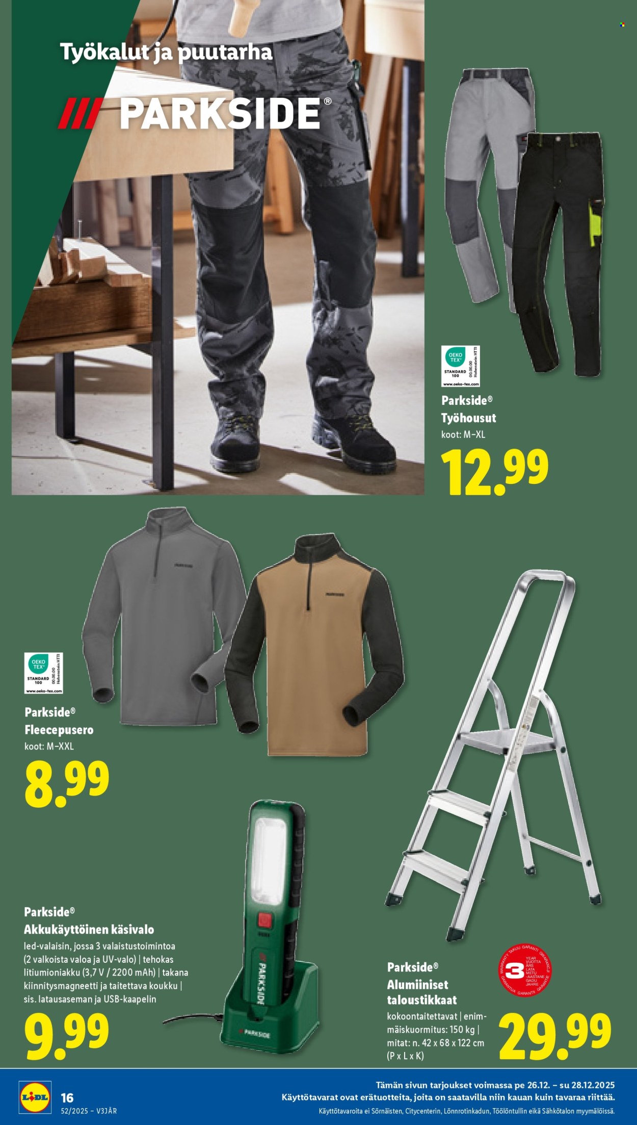 Lidl tarjoukset - 26.12.2025 - 31.12.2025. Sivu 16