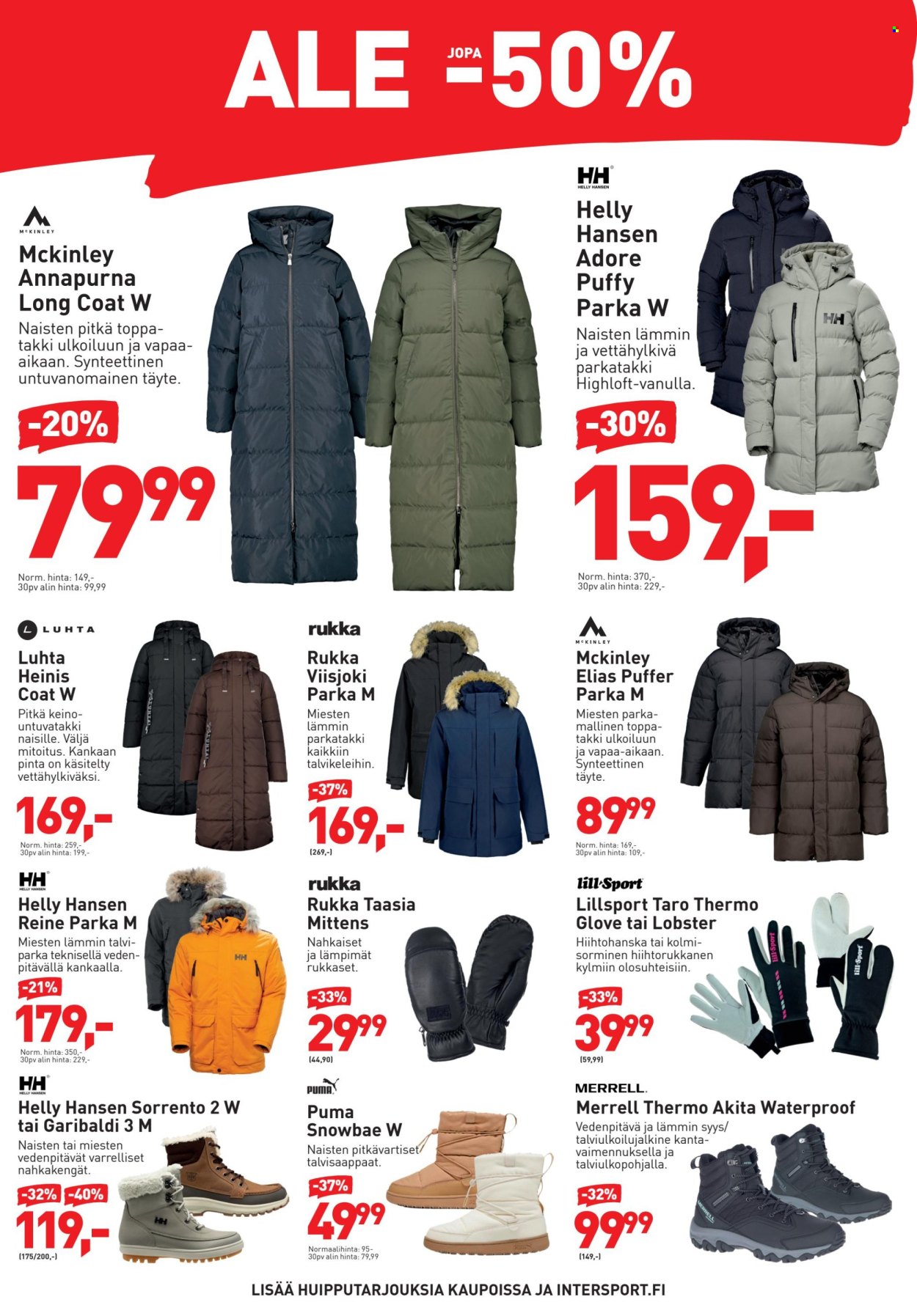 Intersport tarjoukset - 23.12.2025 - 26.01.2026. Sivu 2