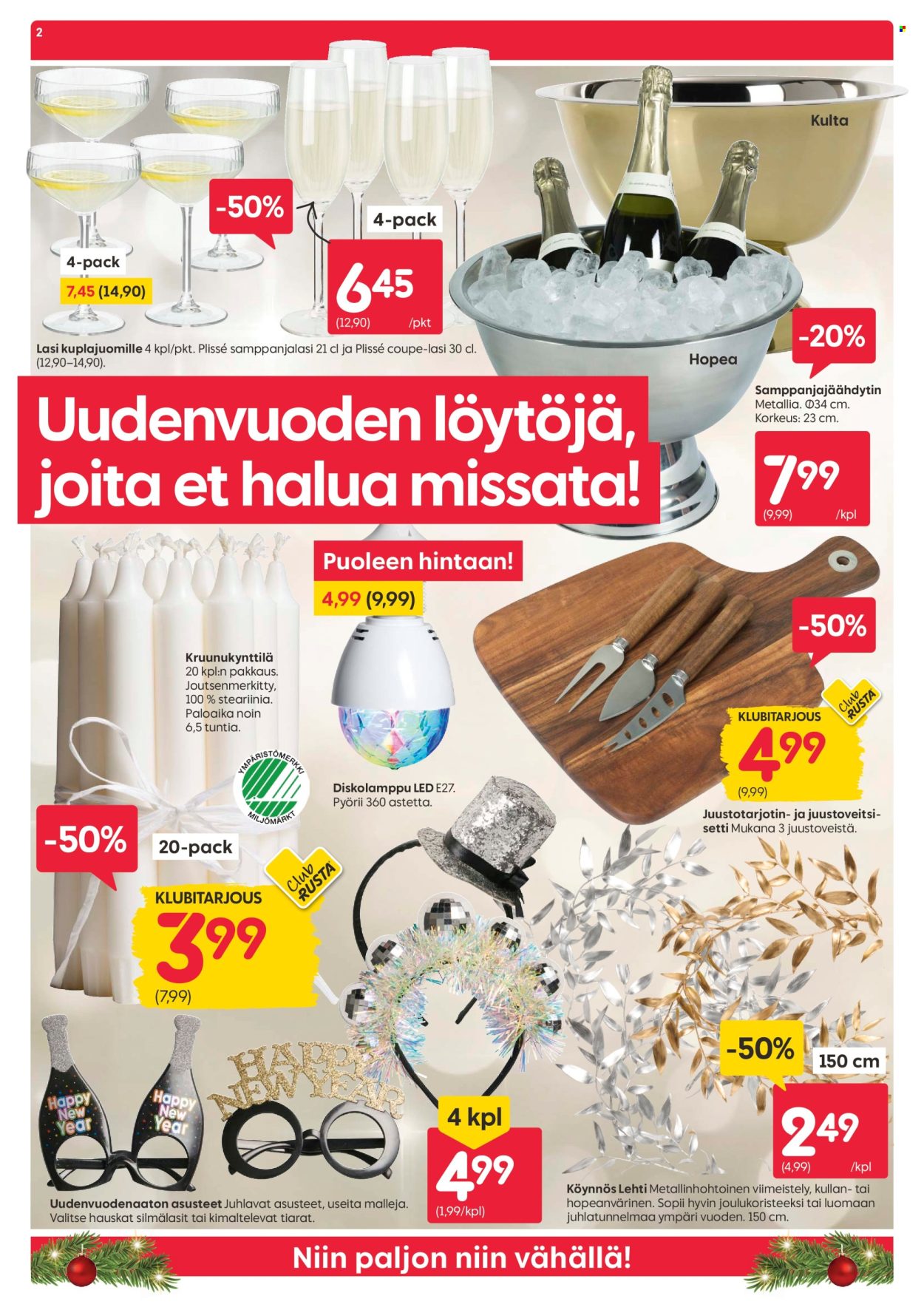 Rusta tarjoukset - 24.12.2025 - 04.01.2026. Sivu 2