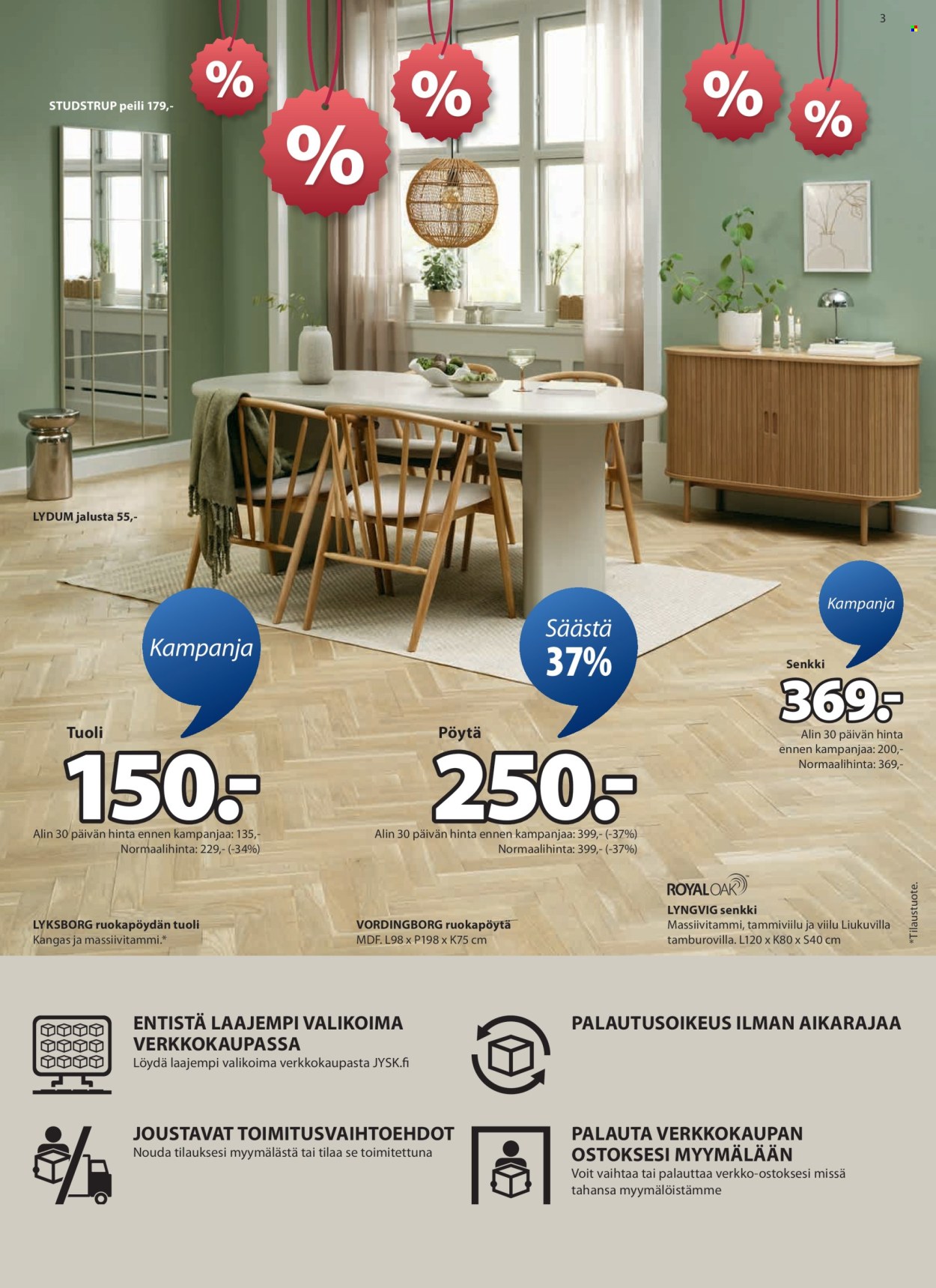 JYSK tarjoukset - 25.12.2025 - 28.01.2026. Sivu 3