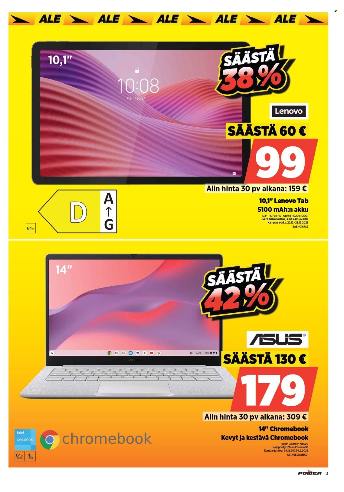 Power tarjoukset. Sivu 3