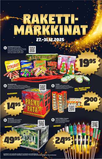 Tokmanni tarjoukset  - 27.12.2025 - 31.12.2025.