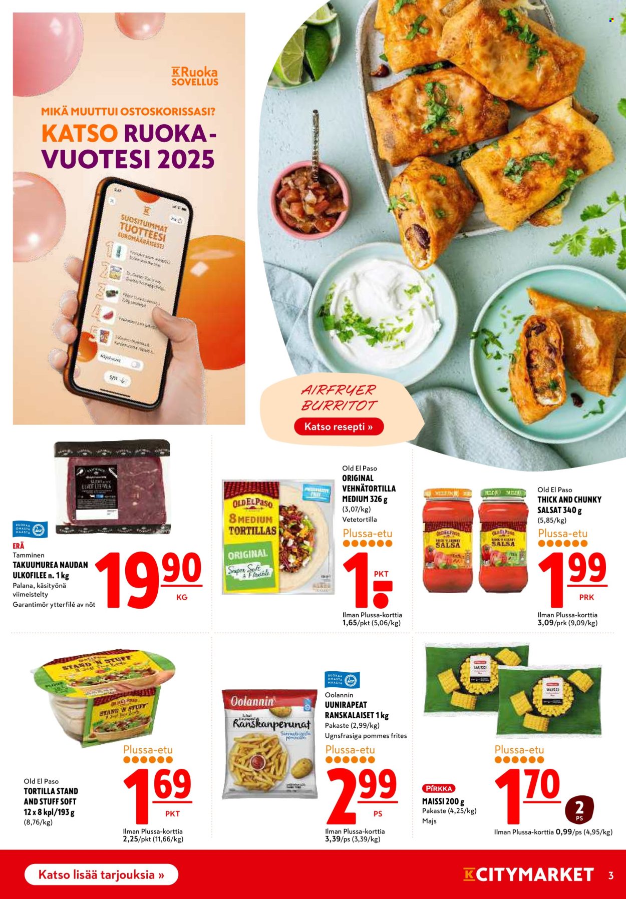 K-citymarket tarjoukset - 25.12.2025 - 28.12.2025. Sivu 3