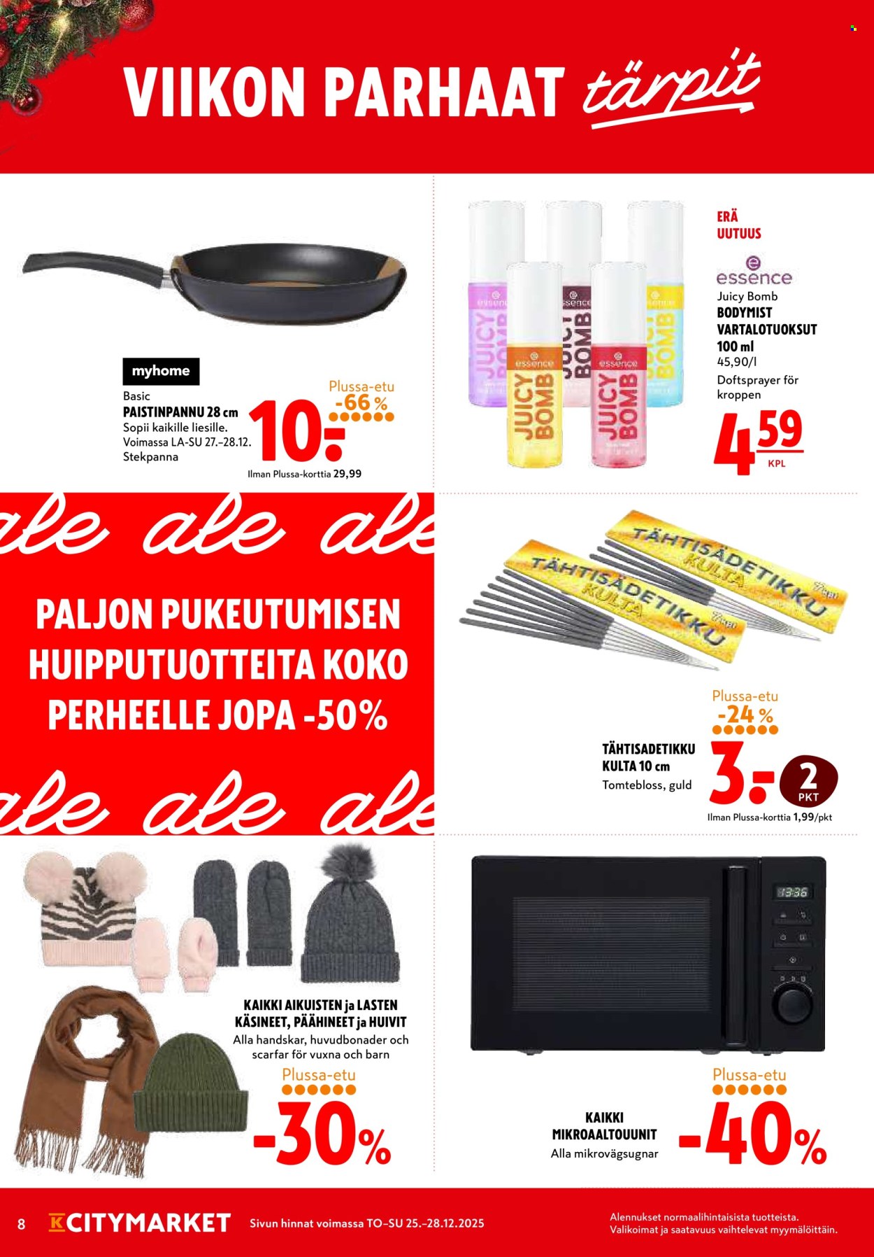 K-citymarket tarjoukset - 25.12.2025 - 28.12.2025. Sivu 8
