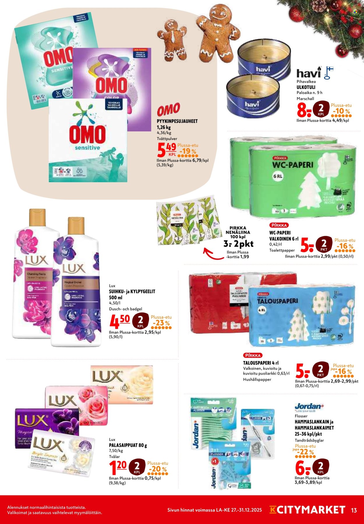 K-citymarket tarjoukset - 25.12.2025 - 28.12.2025. Sivu 13