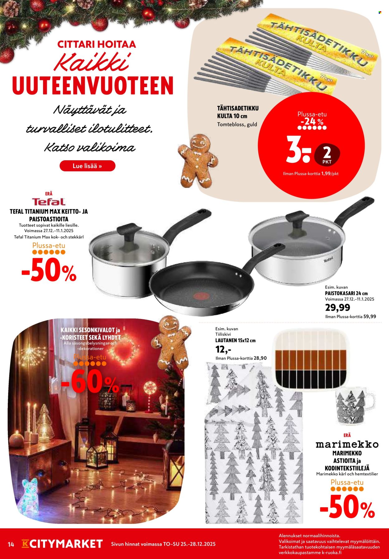 K-citymarket tarjoukset - 25.12.2025 - 28.12.2025. Sivu 14