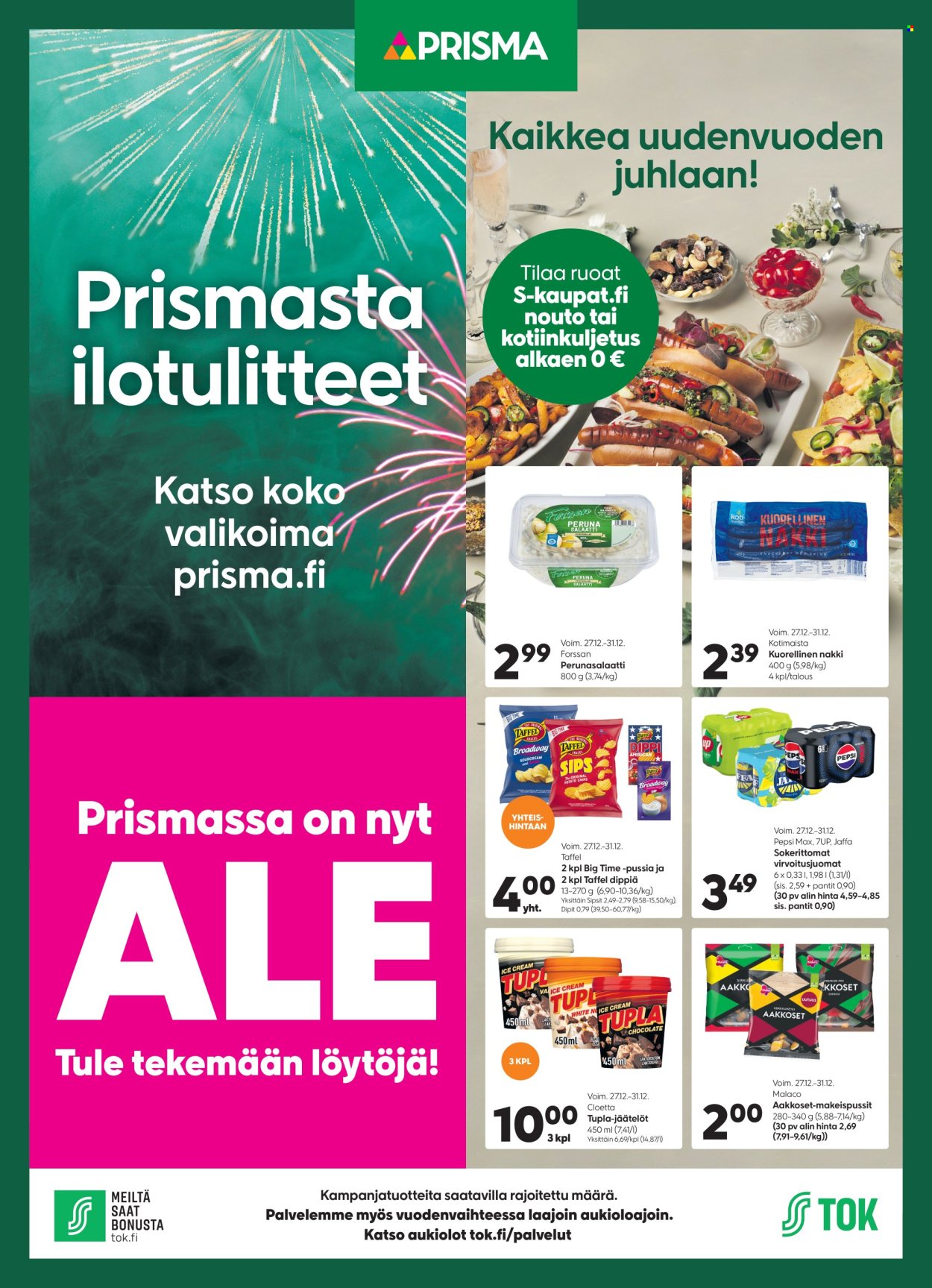 Prisma tarjoukset - 27.12.2025 - 31.12.2025. Sivu 1
