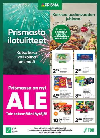 Prisma tarjoukset  - 27.12.2025 - 31.12.2025.