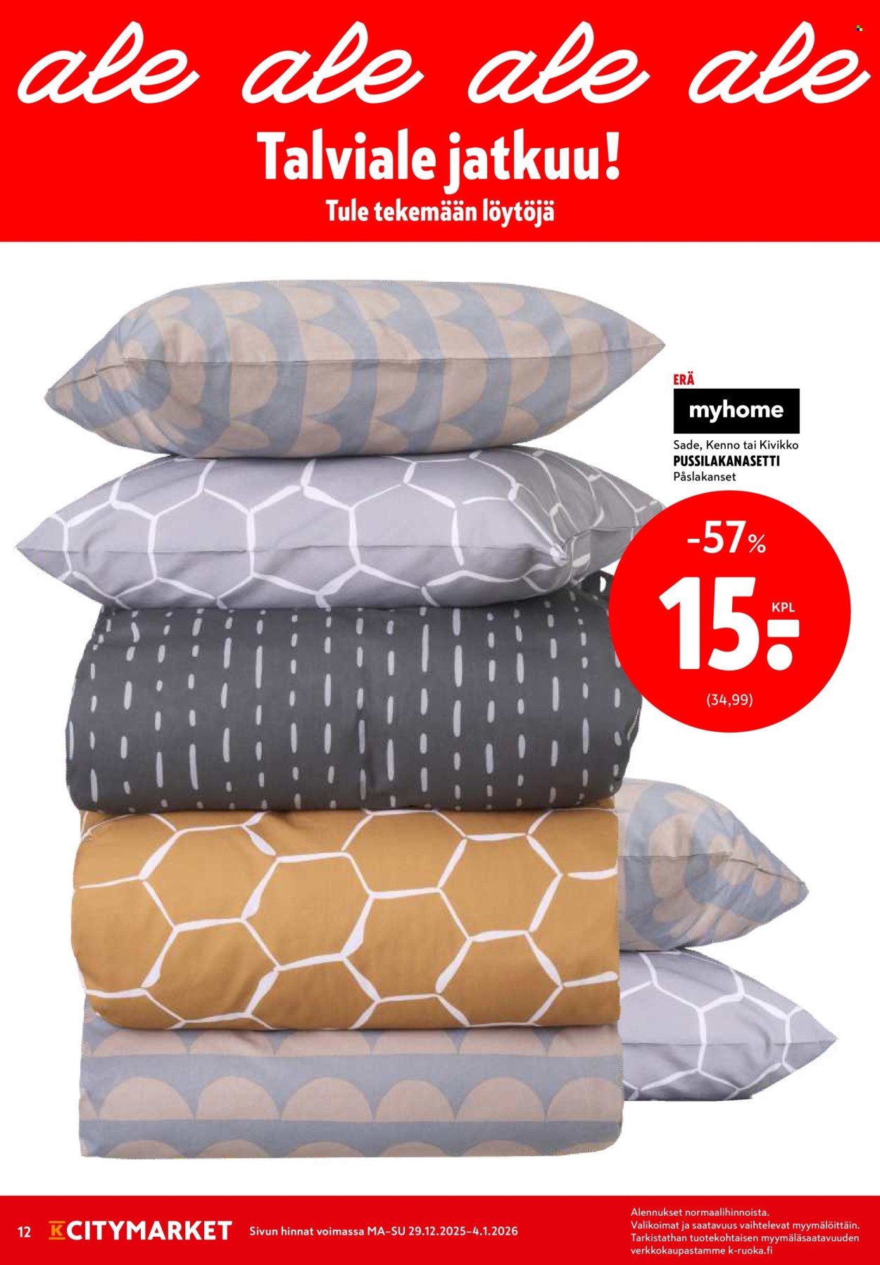 K-citymarket tarjoukset - 29.12.2025 - 04.01.2026. Sivu 12