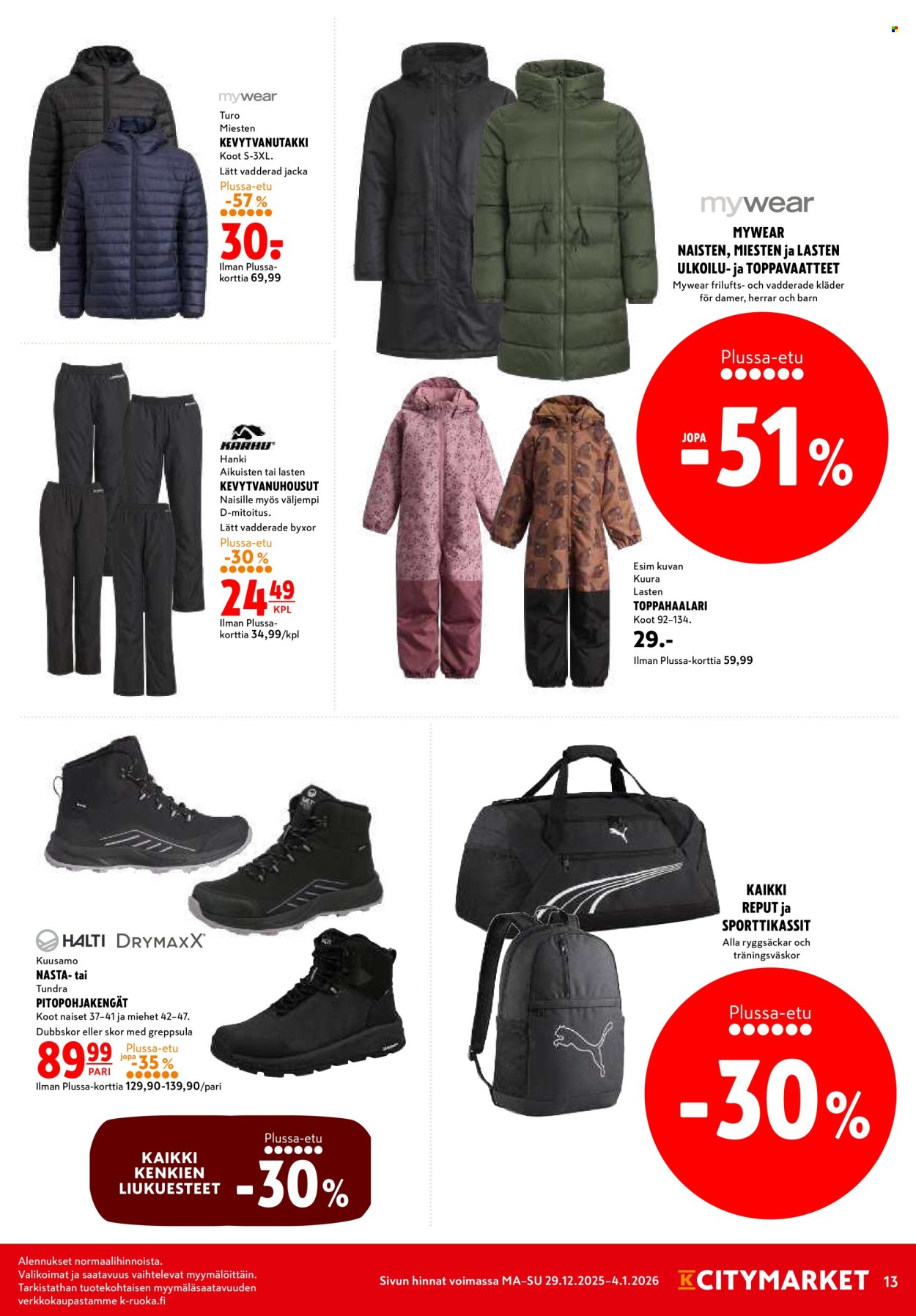 K-citymarket tarjoukset - 29.12.2025 - 04.01.2026. Sivu 13