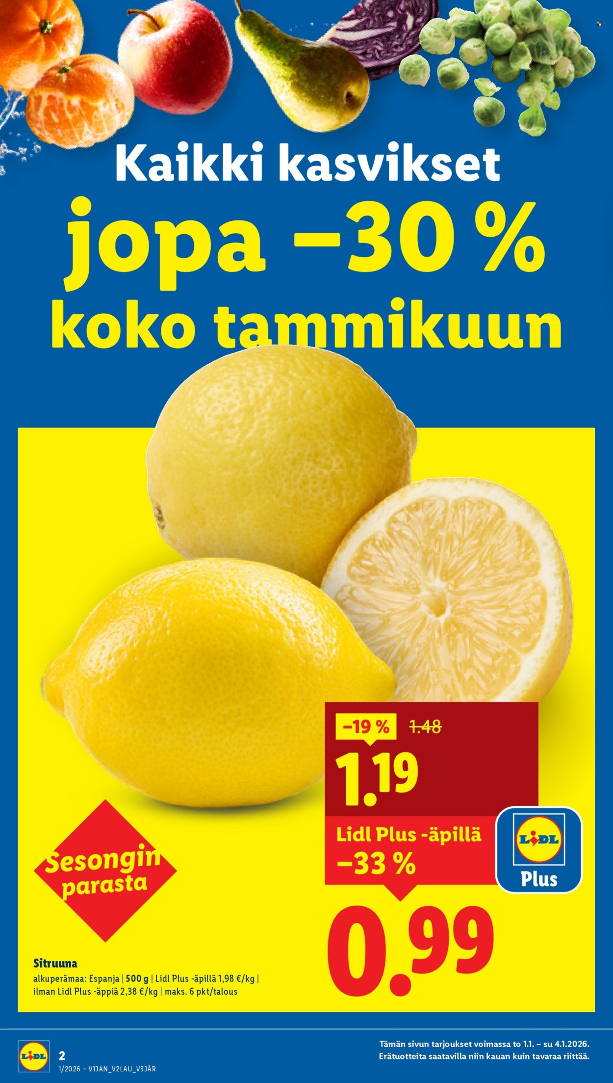 Lidl tarjoukset - 01.01.2026 - 07.01.2026. Sivu 2