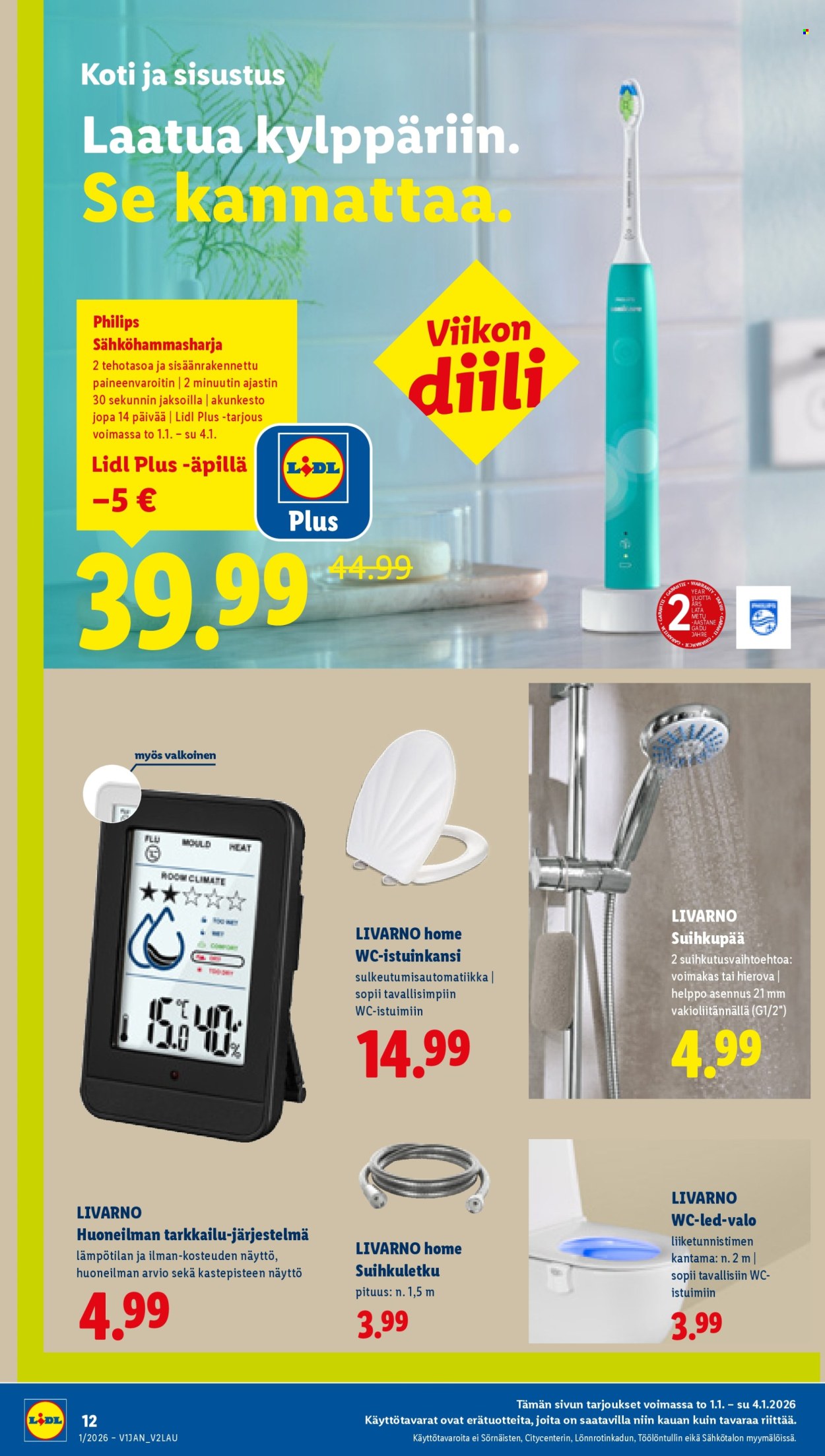 Lidl tarjoukset - 01.01.2026 - 07.01.2026. Sivu 14