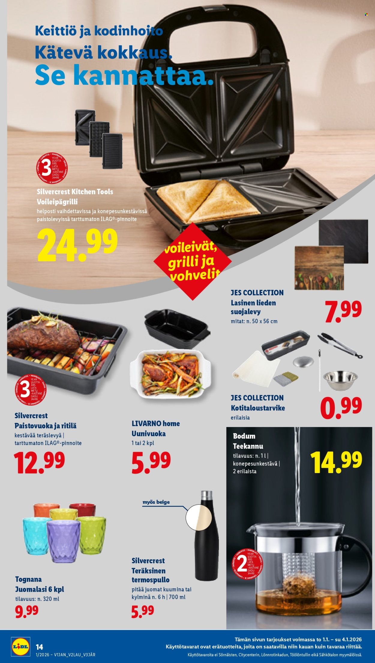 Lidl tarjoukset - 01.01.2026 - 07.01.2026. Sivu 16