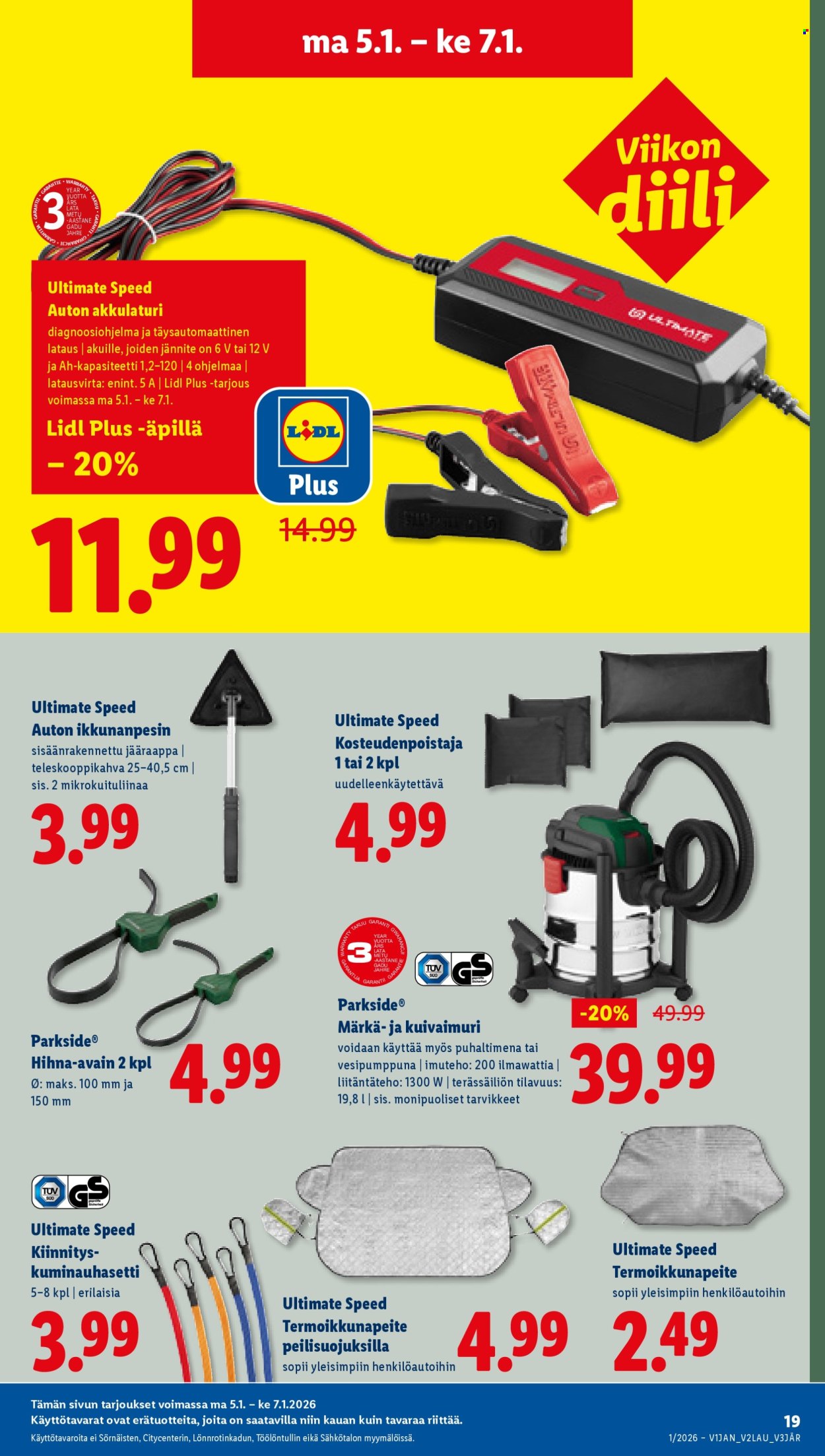 Lidl tarjoukset - 01.01.2026 - 07.01.2026. Sivu 25