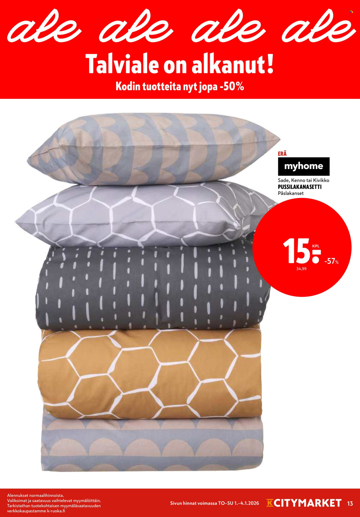 K-citymarket tarjoukset - 01.01.2026 - 04.01.2026. Sivu 13