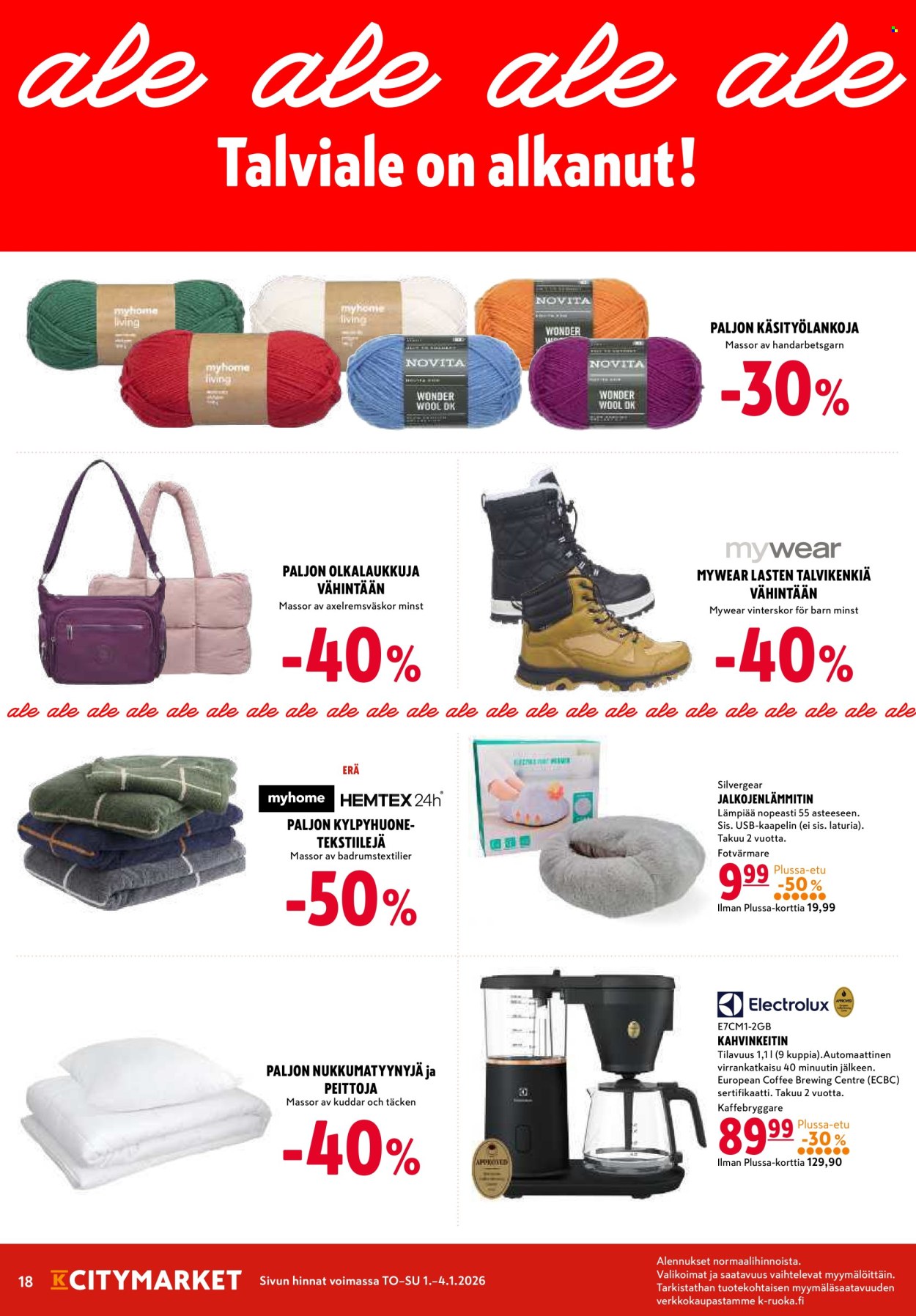 K-citymarket tarjoukset - 01.01.2026 - 04.01.2026. Sivu 18