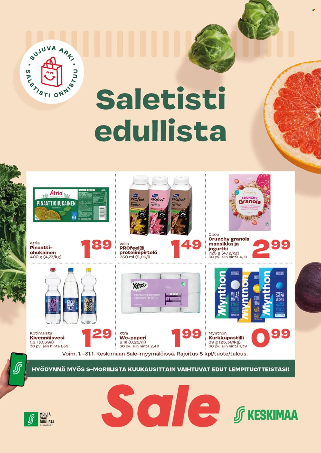 Sale tarjoukset - 01.01.2026 - 31.01.2026. Sivu 1