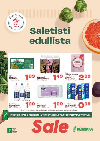 Sale tarjoukset  - 01.01.2026 - 31.01.2026.