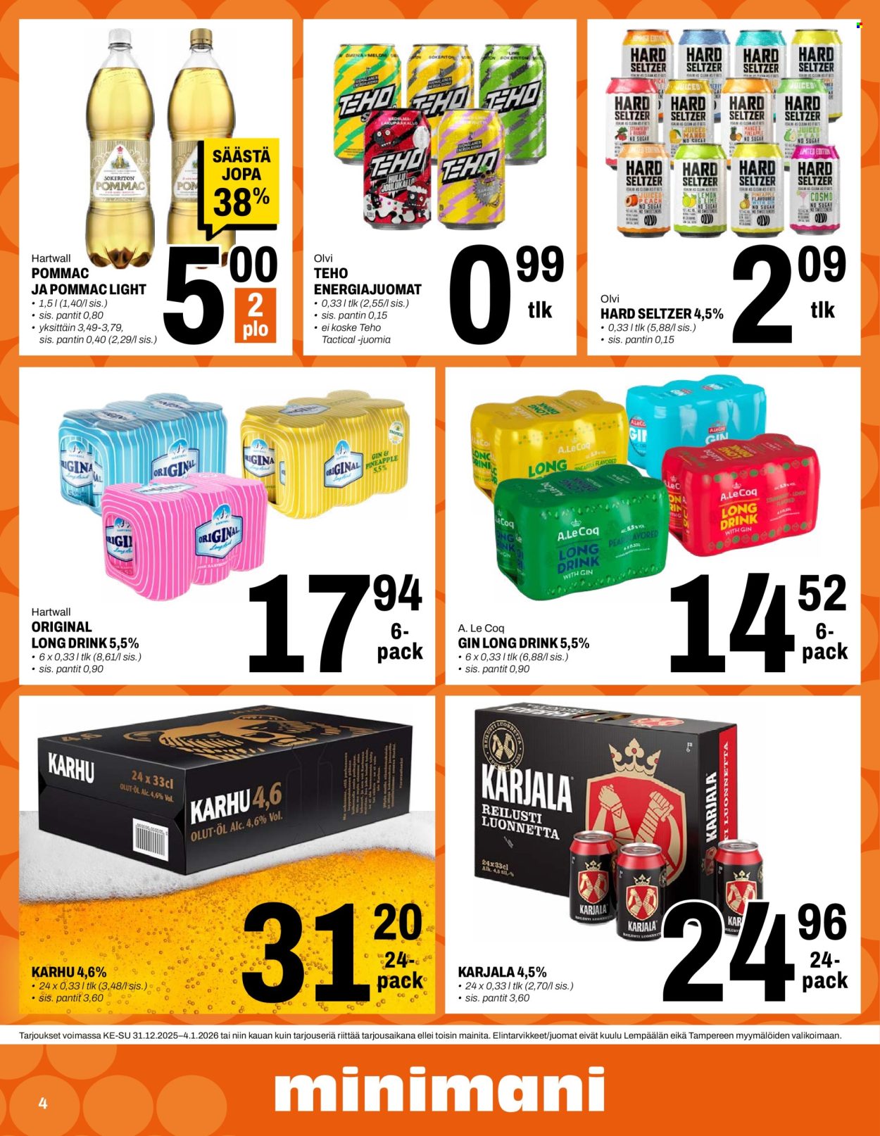 Minimani tarjoukset - 31.12.2025 - 04.01.2026. Sivu 4