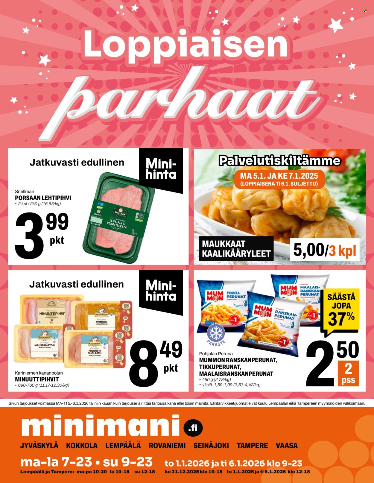 Minimani tarjoukset - 31.12.2025 - 04.01.2026. Sivu 12