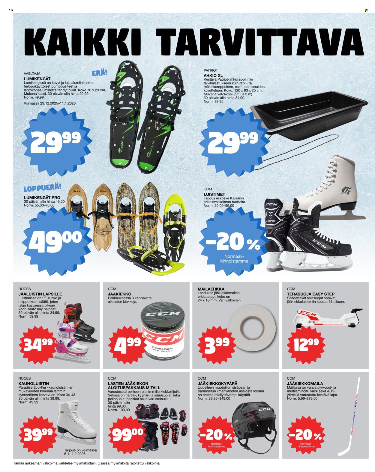 Tokmanni tarjoukset - 05.01.2026 - 11.01.2026. Sivu 16
