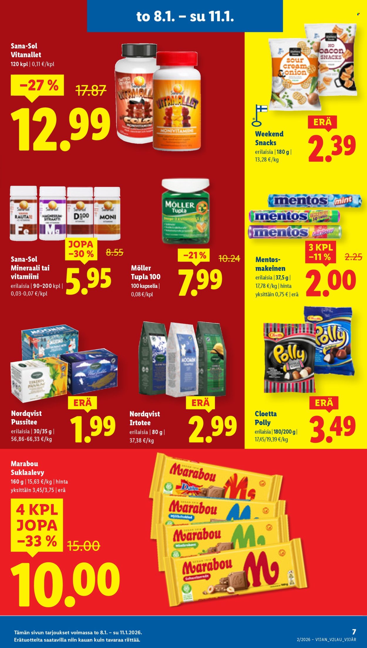 Lidl tarjoukset - 08.01.2026 - 14.01.2026. Sivu 7