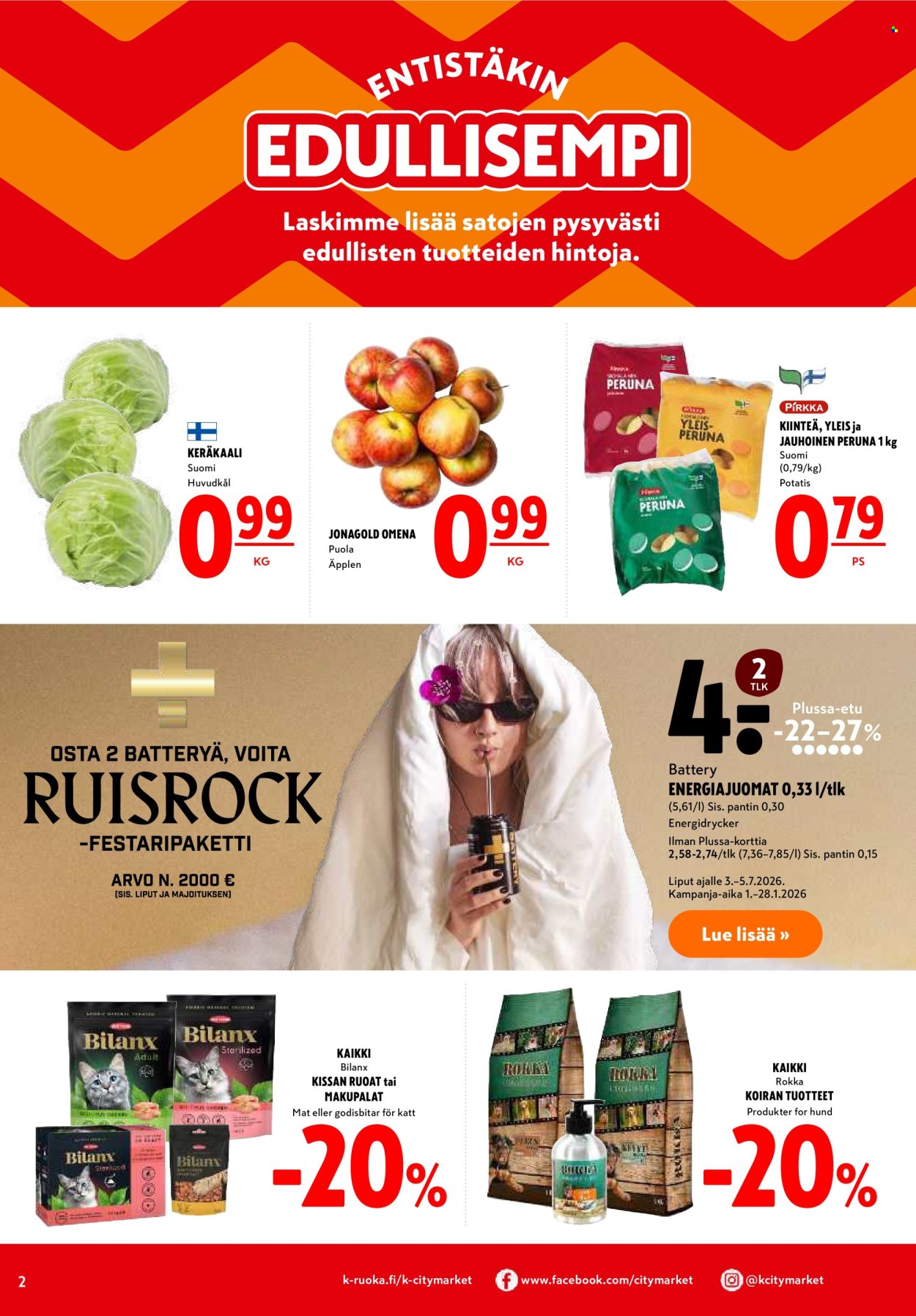 K-citymarket tarjoukset - 05.01.2026 - 07.01.2026. Sivu 2